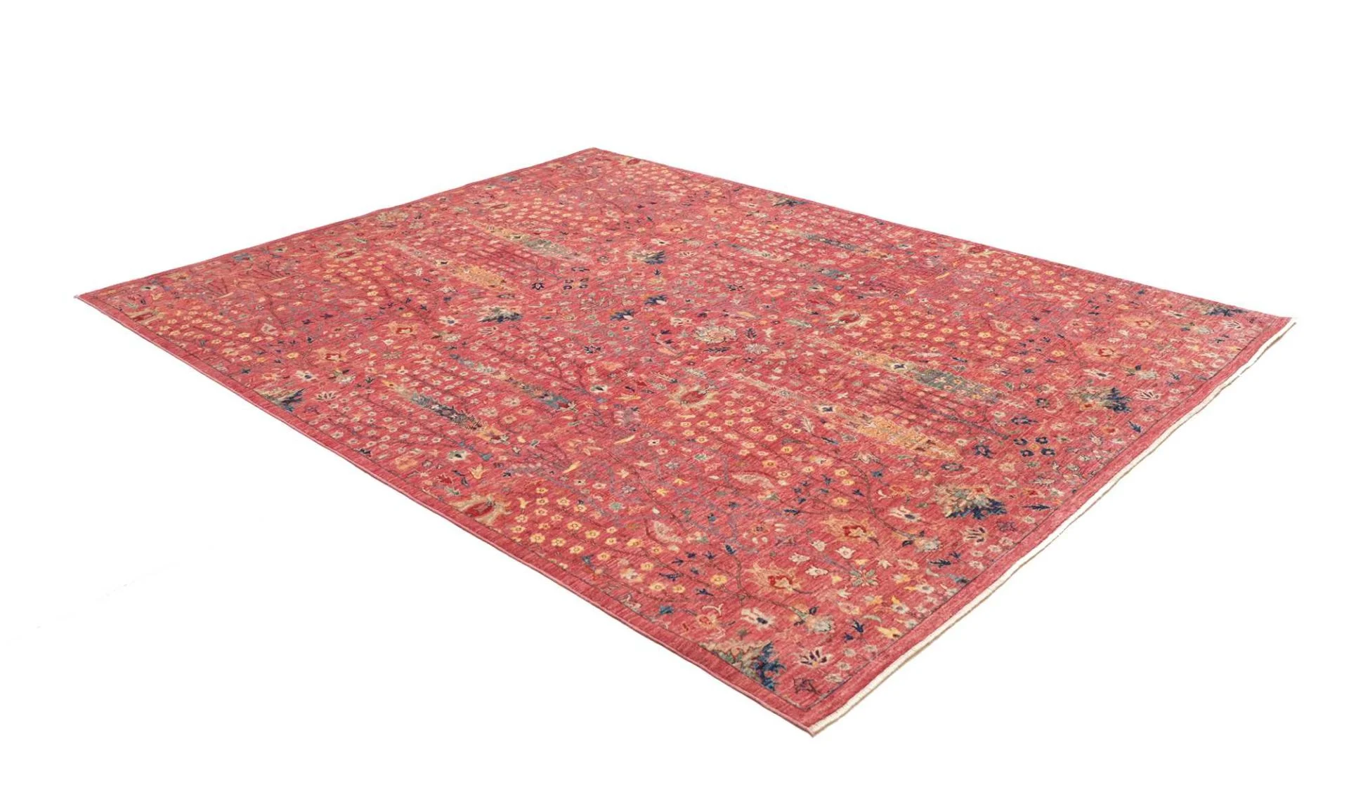 Samarkand Pakistani Rug — hand-knotted, 202 × 255 cm, Wool