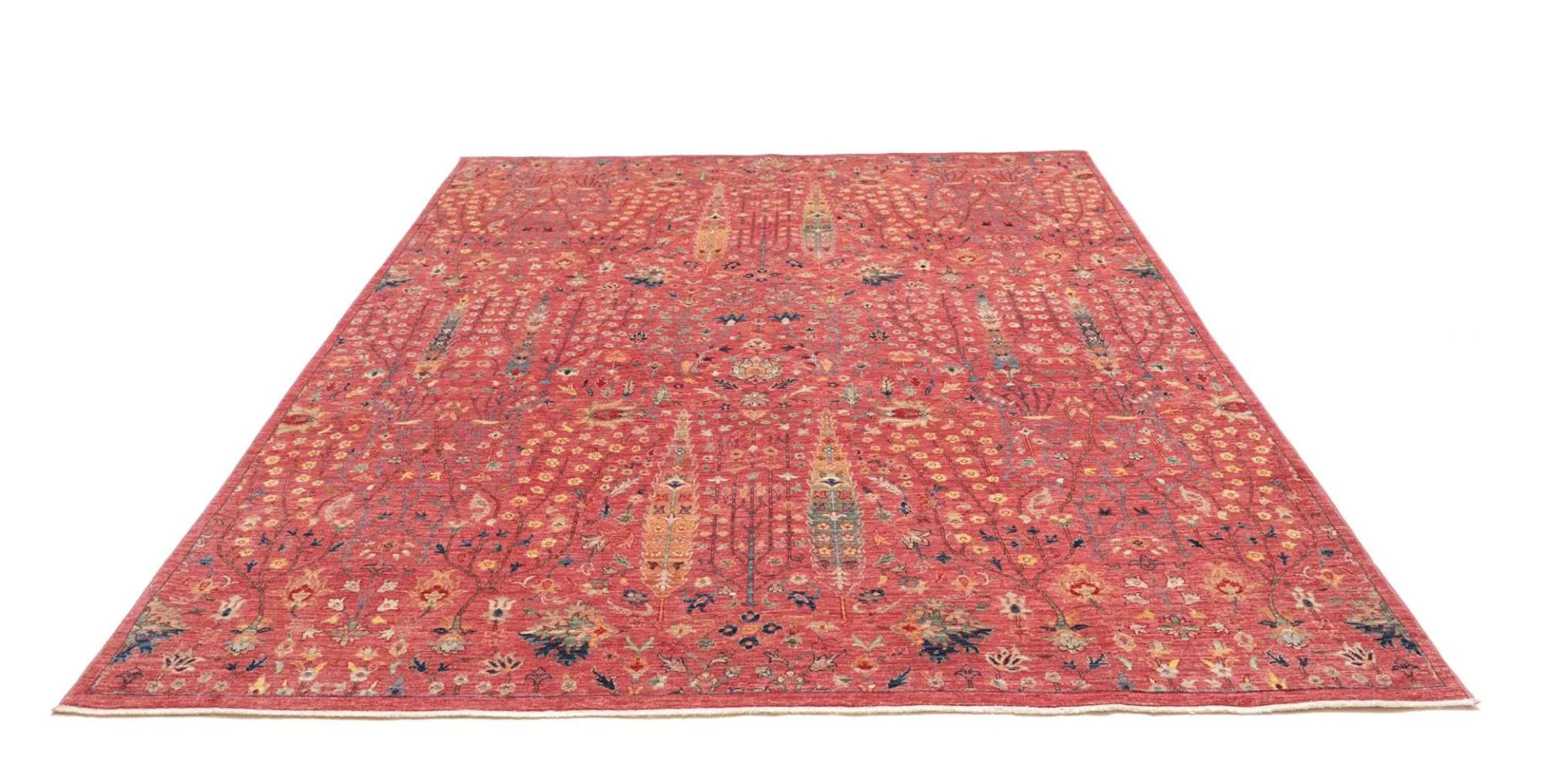 Samarkand Pakistani Rug — hand-knotted, 202 × 255 cm, Wool