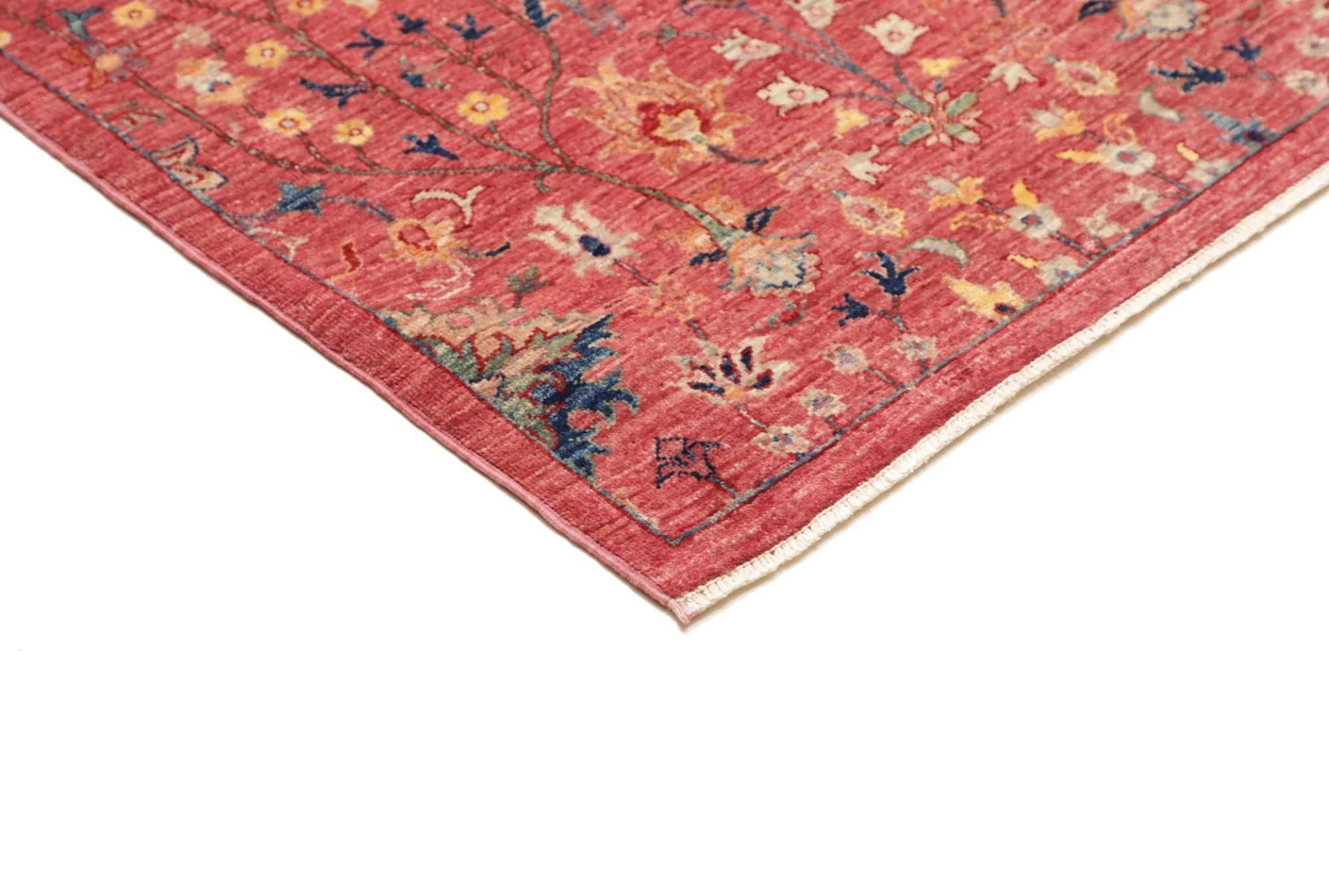 Samarkand Pakistani Rug — hand-knotted, 202 × 255 cm, Wool