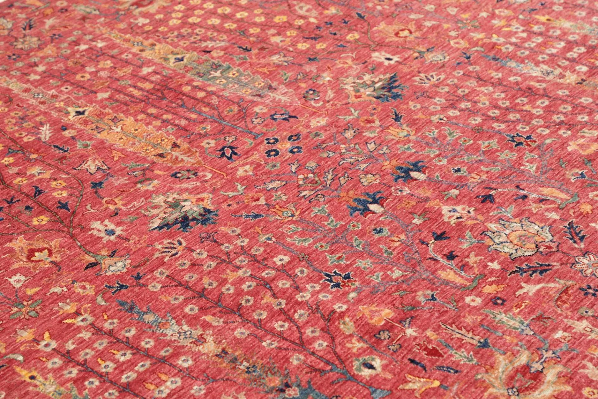 Samarkand Pakistani Rug — hand-knotted, 202 × 255 cm, Wool