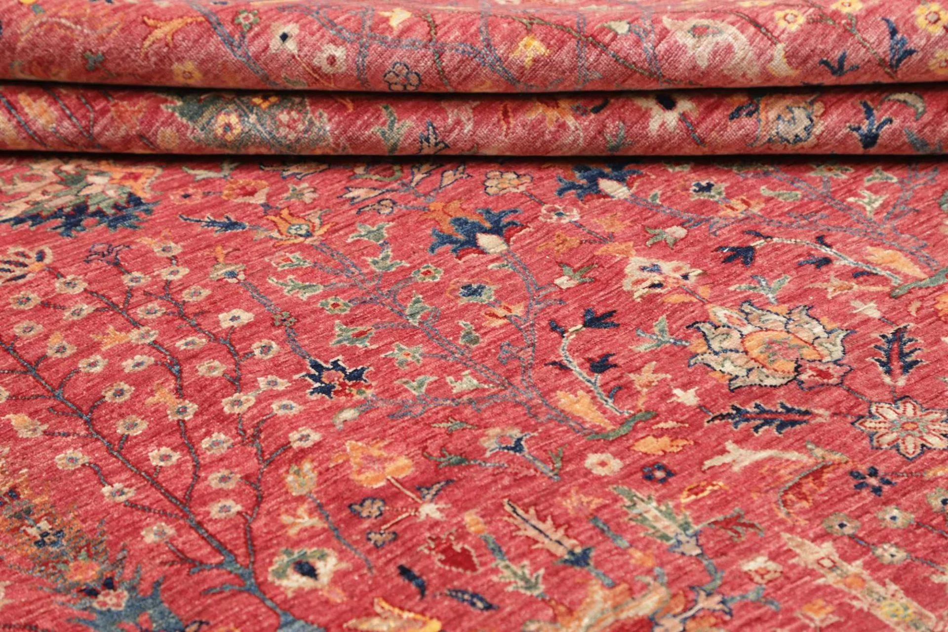 Samarkand Pakistani Rug — hand-knotted, 202 × 255 cm, Wool