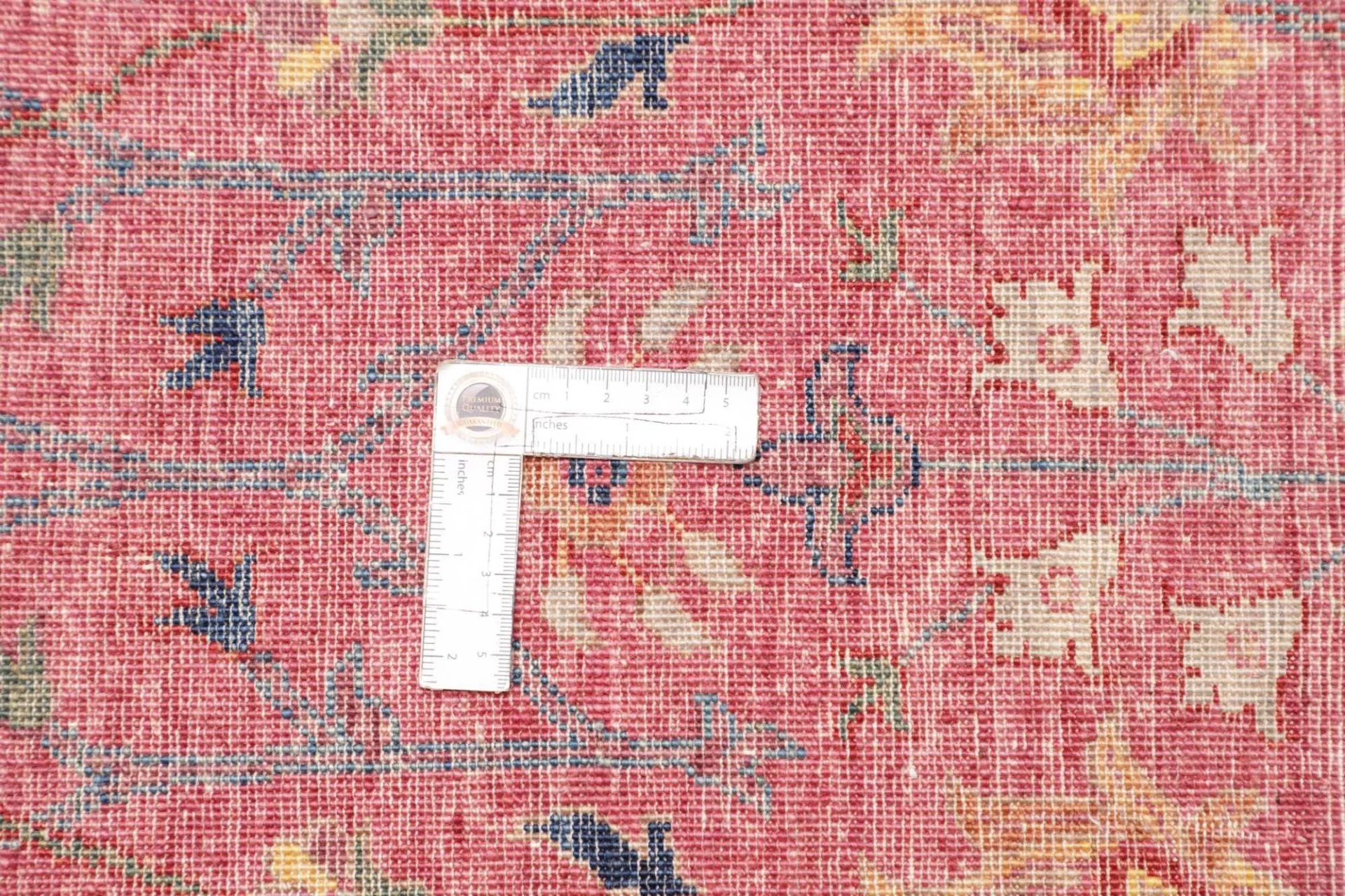 Samarkand Pakistani Rug — hand-knotted, 202 × 255 cm, Wool