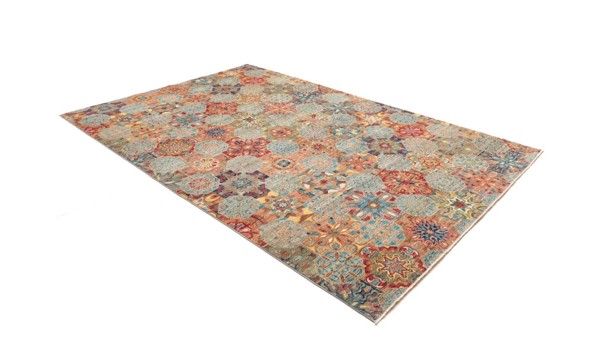 Samarkand Pakistani Rug 200 × 294 cm, Wool, hand-knotted