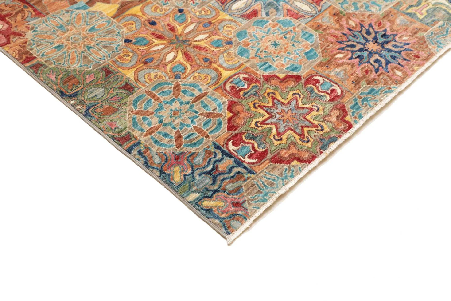 Samarkand Pakistani Rug 200 × 294 cm, Wool, hand-knotted