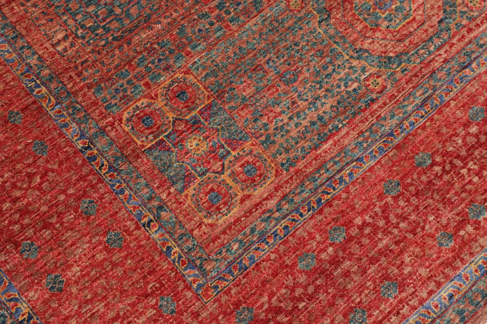 Mamluk Pakistani Rug 176 × 239 cm, Wool, hand-knotted