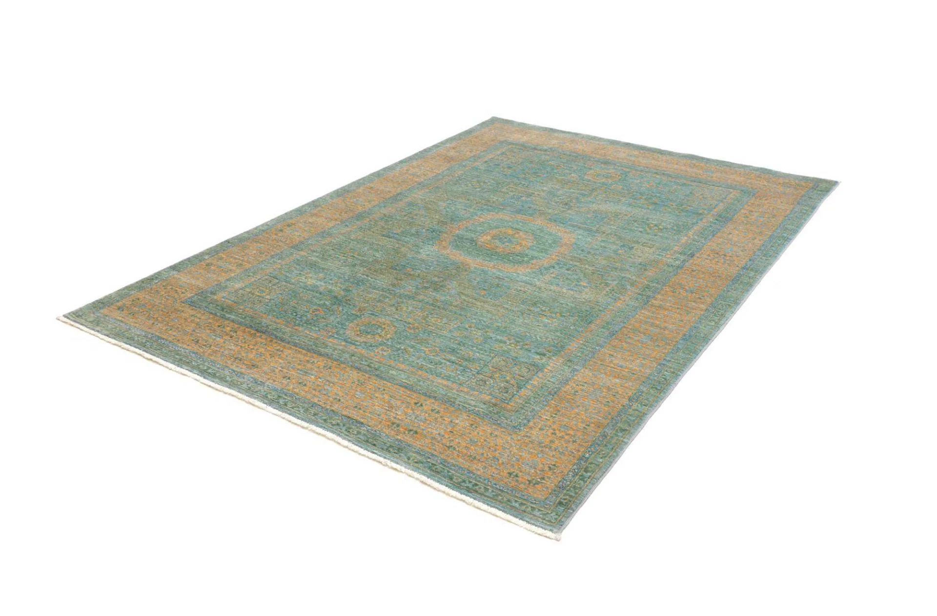 Mamluk Pakistani Rug 174 × 239 cm, Wool, hand-knotted