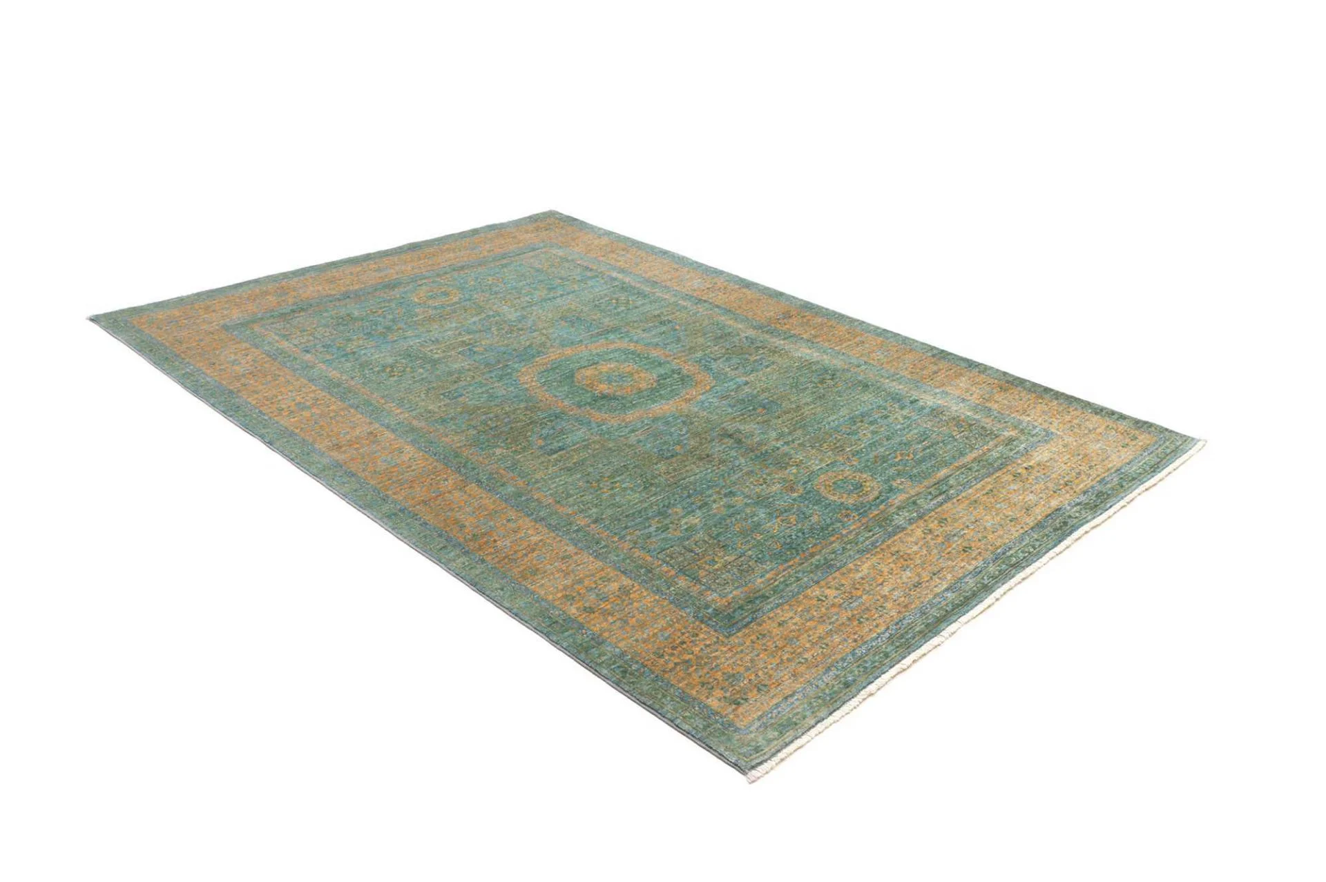 Mamluk Pakistani Rug 174 × 239 cm, Wool, hand-knotted