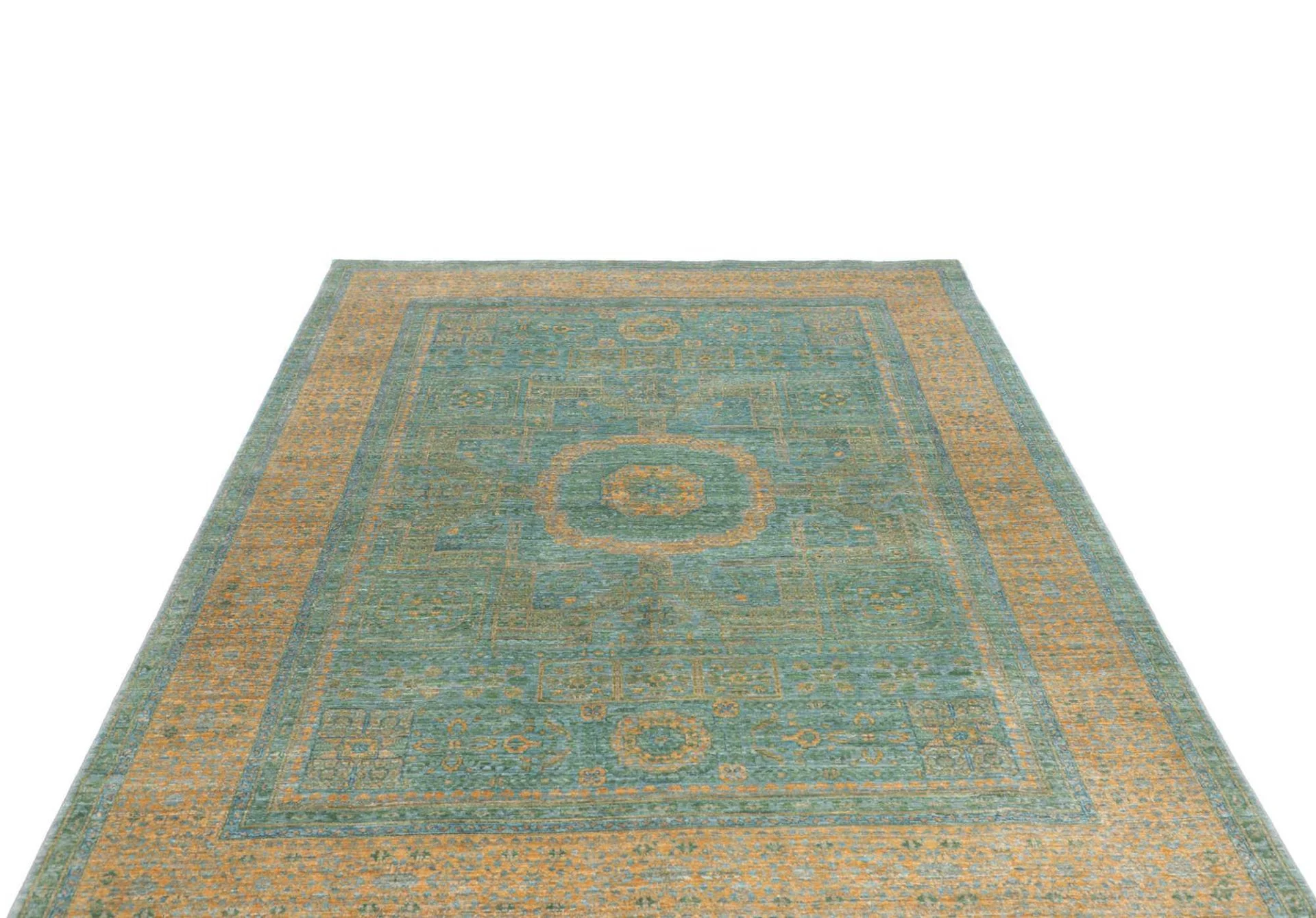 Mamluk Pakistani Rug 174 × 239 cm, Wool, hand-knotted