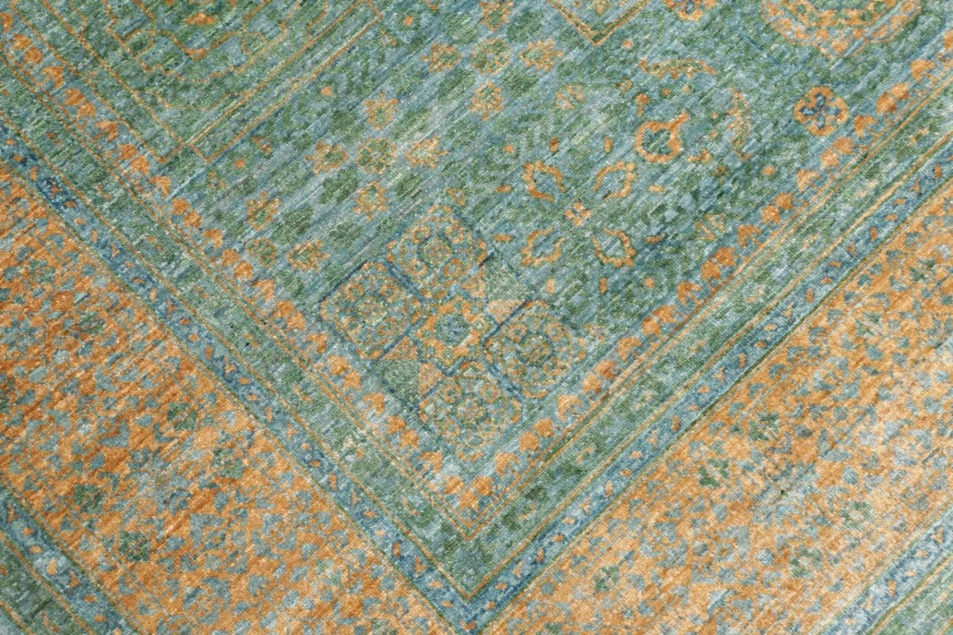 Mamluk Pakistani Rug 174 × 239 cm, Wool, hand-knotted