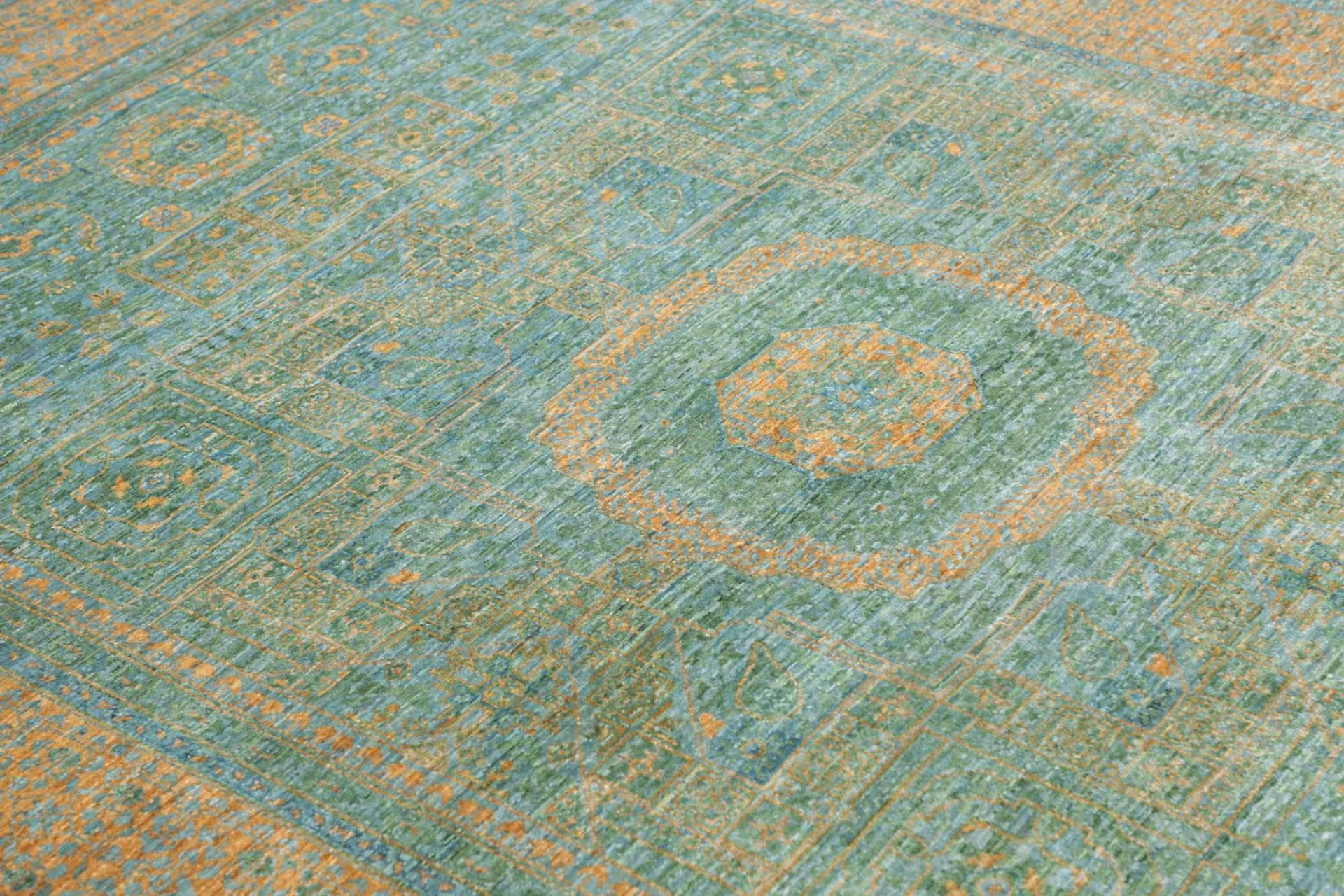 Mamluk Pakistani Rug 174 × 239 cm, Wool, hand-knotted