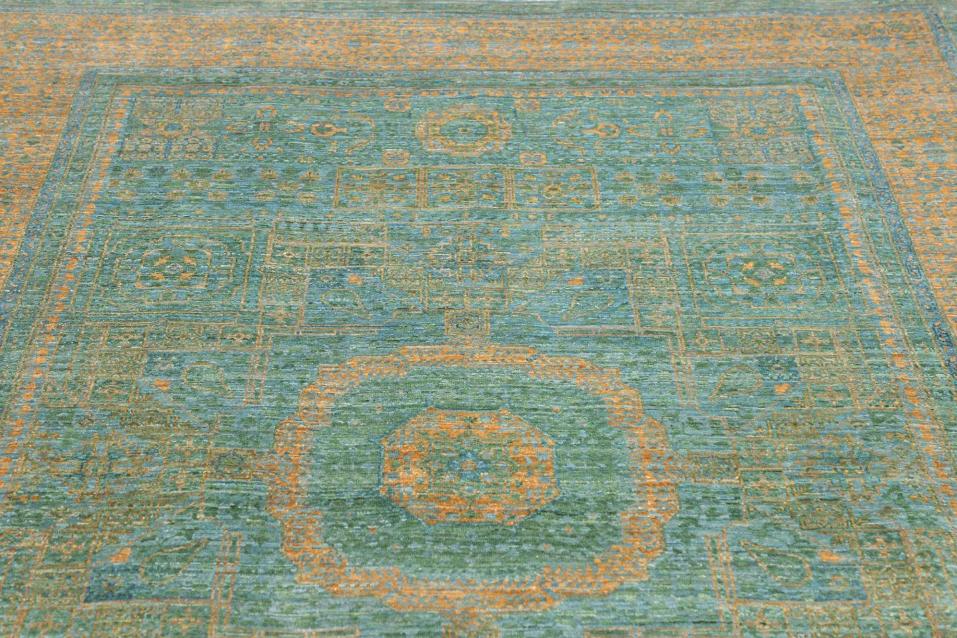 Mamluk Pakistani Rug 174 × 239 cm, Wool, hand-knotted