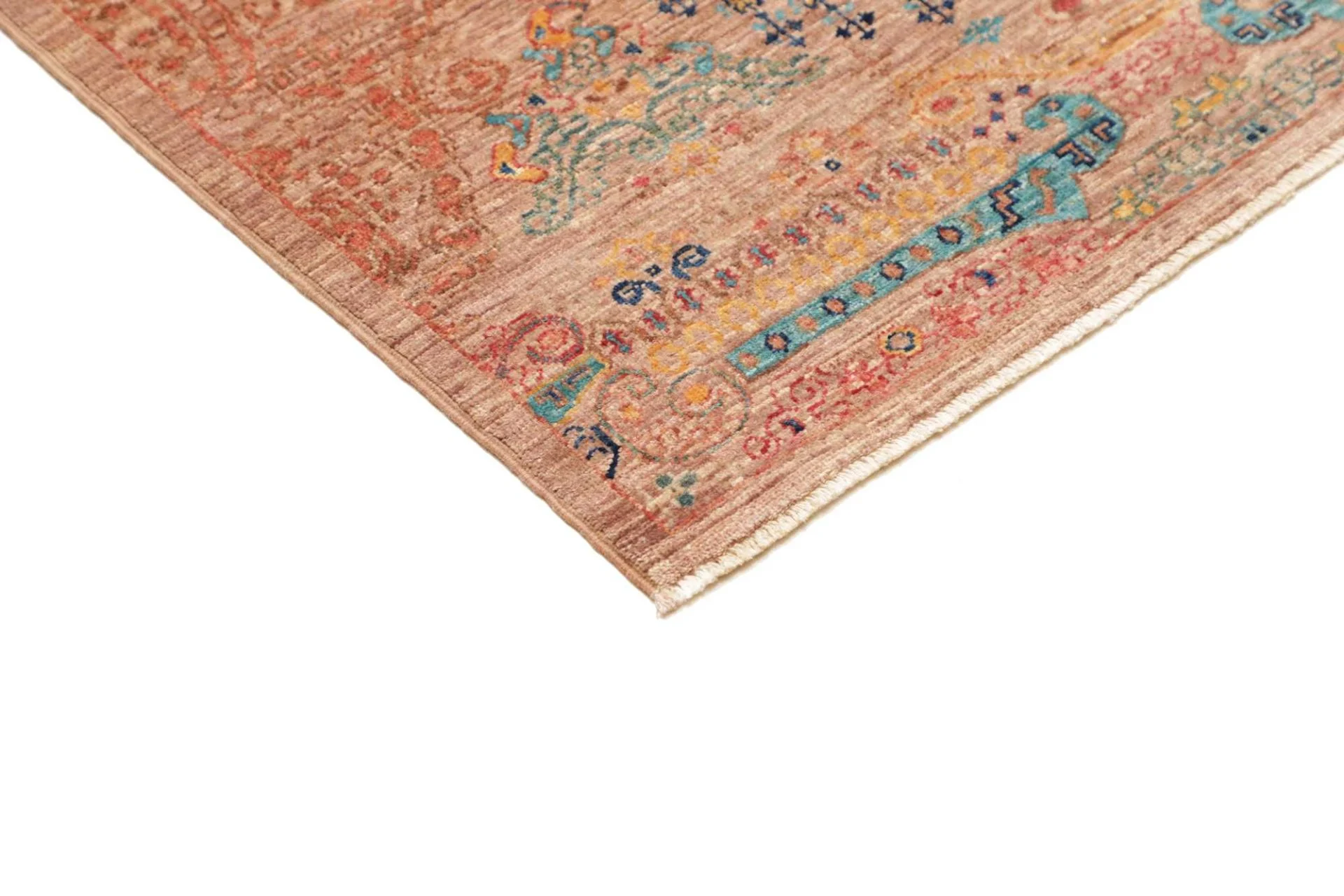 Samarkand Pakistani Rug — hand-knotted, 79 × 295 cm, Wool