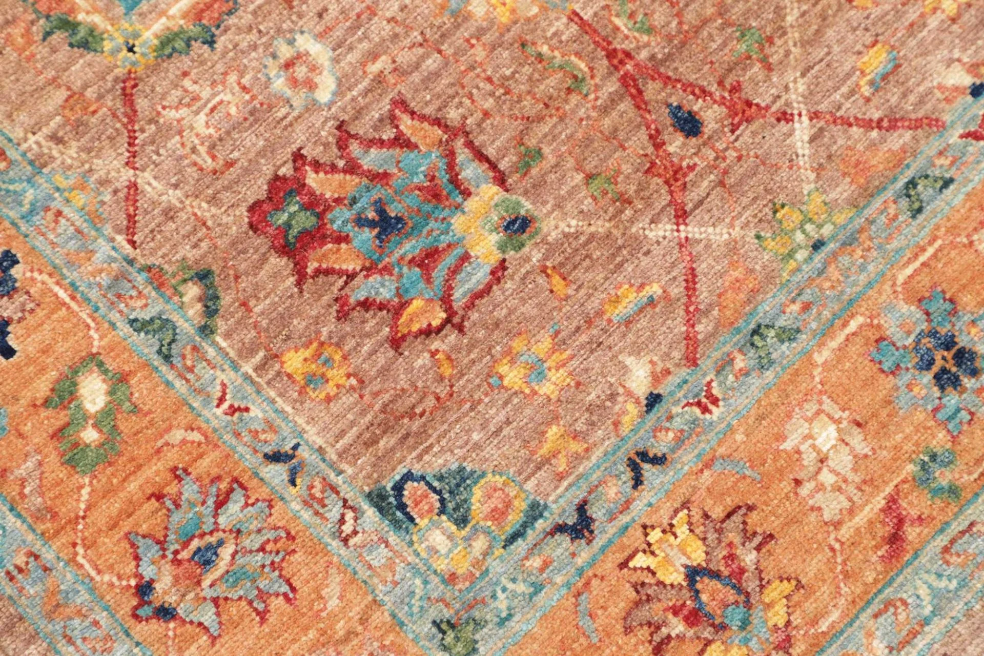 Samarkand Pakistani Rug 81 × 294 cm, Wool, hand-knotted