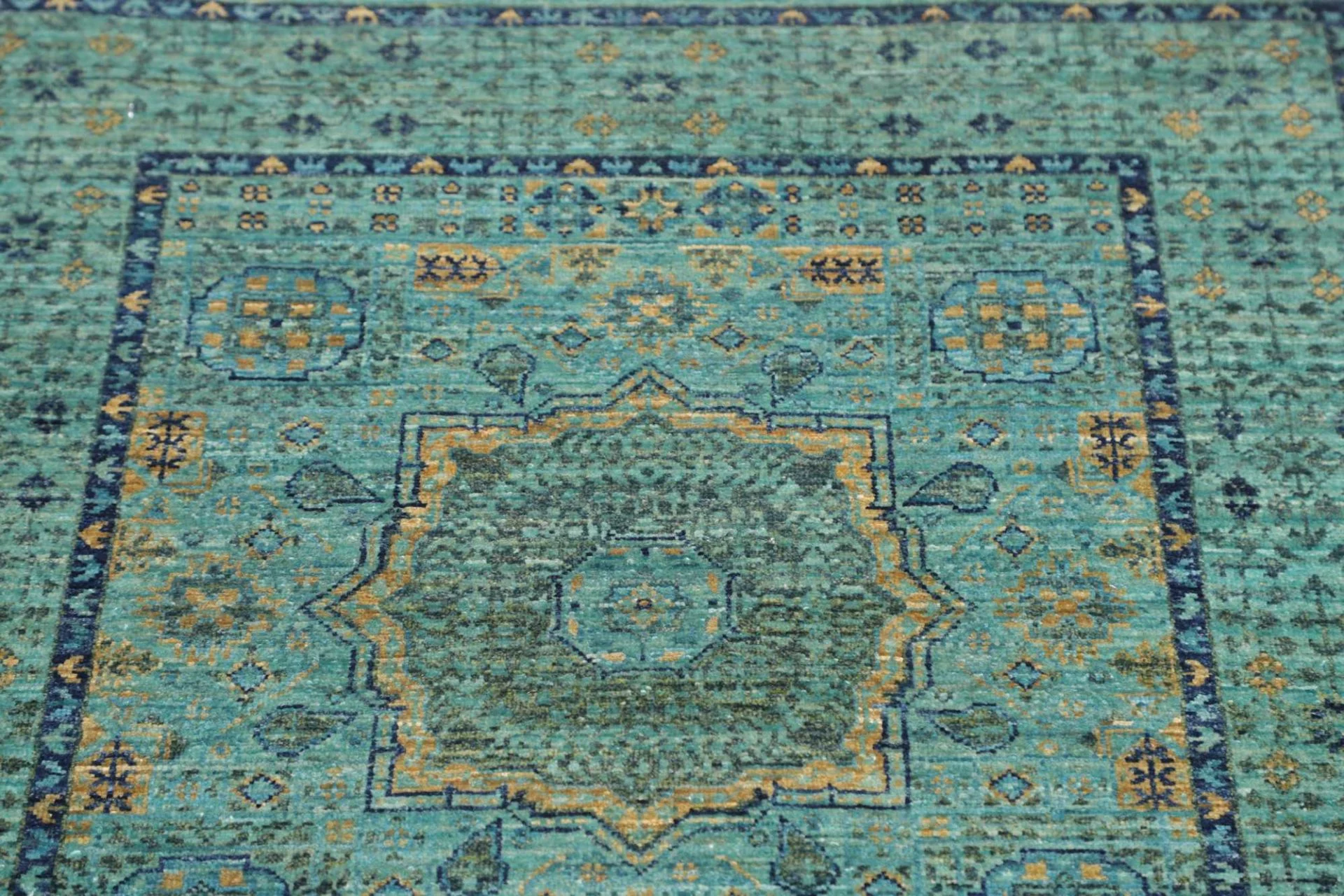 Mamluk Pakistani Rug 81 × 247 cm, Wool, hand-knotted