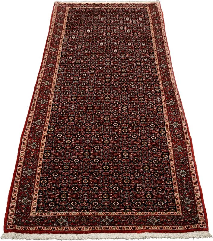 Bijar Persian Rug — hand-knotted, 96 × 298 cm, Wool
