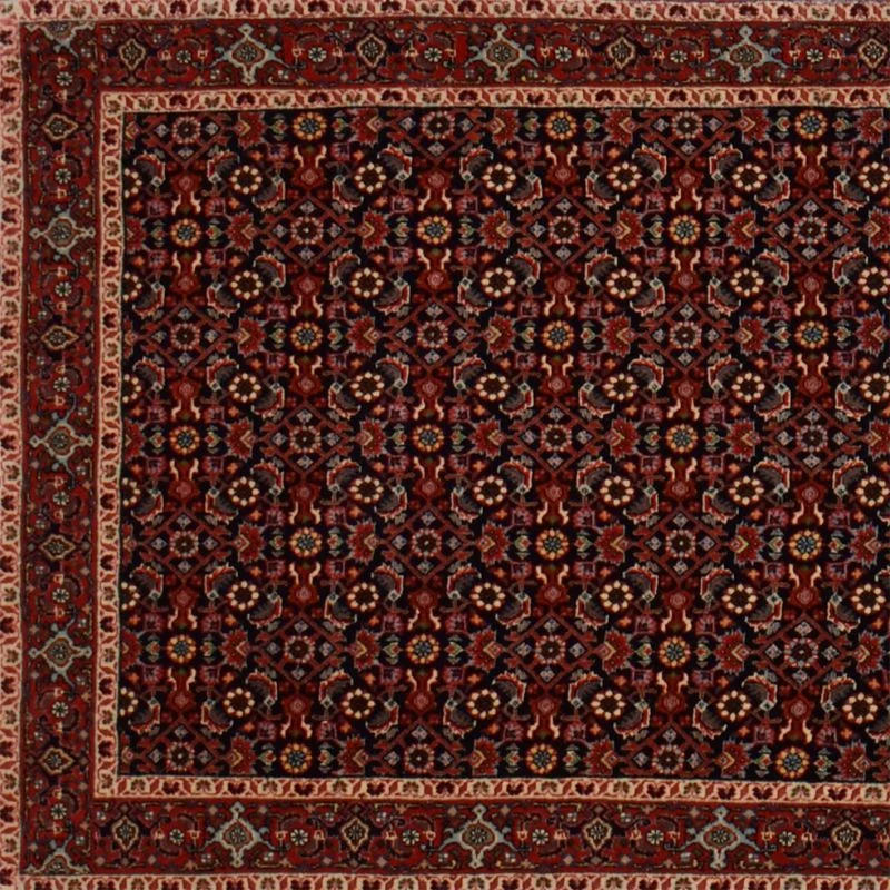 Bijar Persian Rug — hand-knotted, 96 × 298 cm, Wool