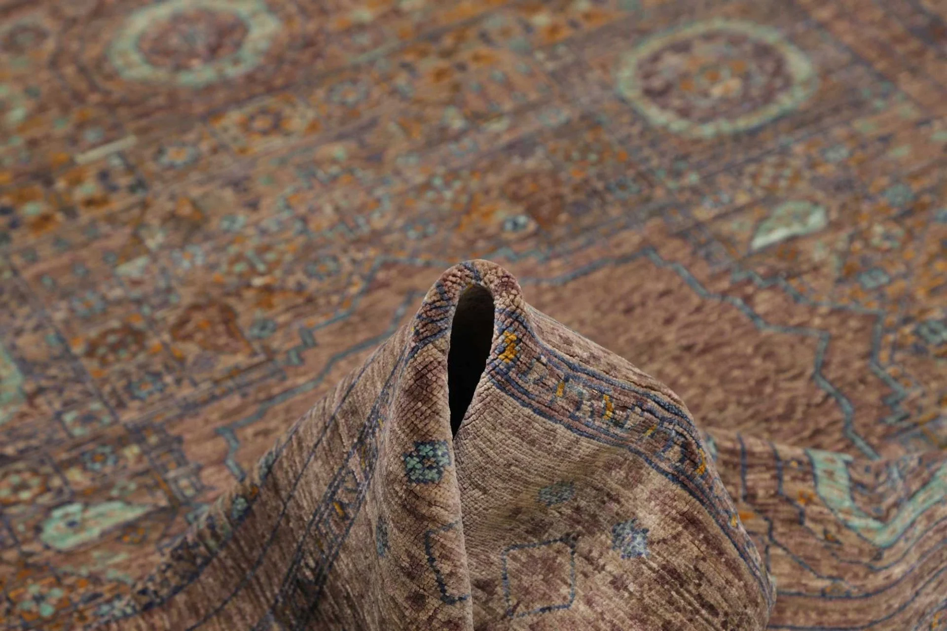 Mamluk Pakistani Rug 152 × 197 cm, Wool, hand-knotted