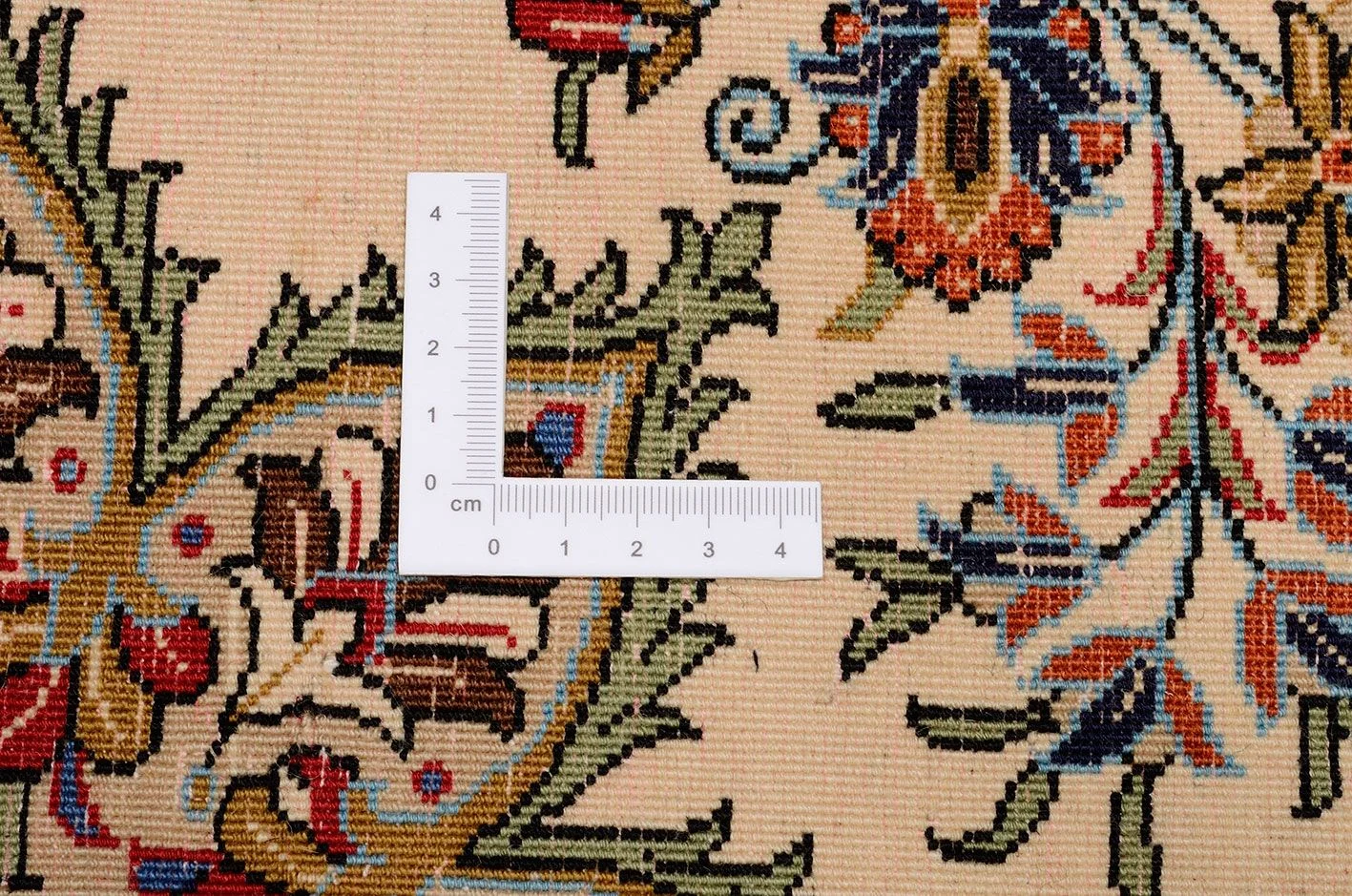 Hand-Knotted Wool Qom Persian Rug, 80 × 410 cm