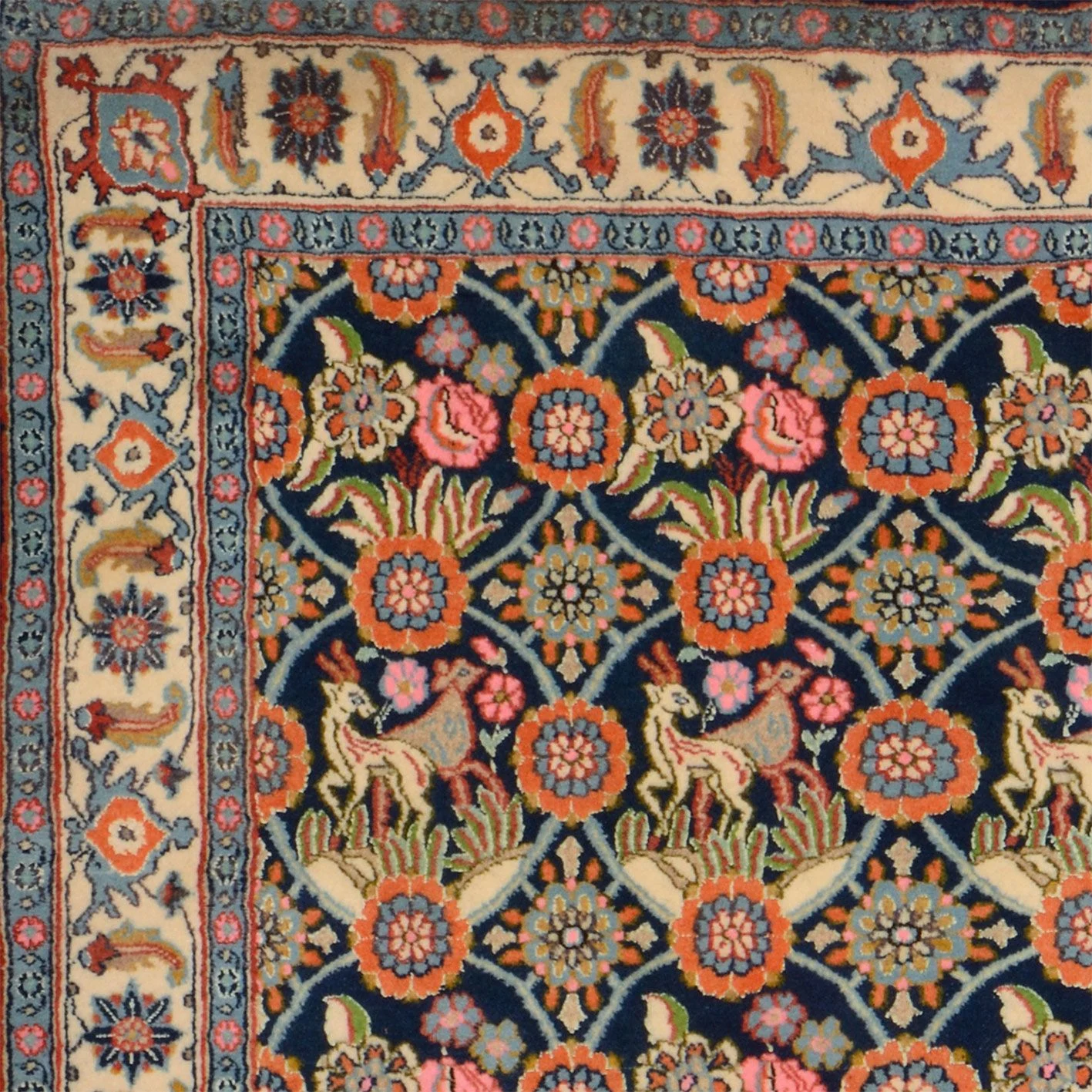 Sarouk Persian Rug 126 × 195 cm, Wool, hand-knotted