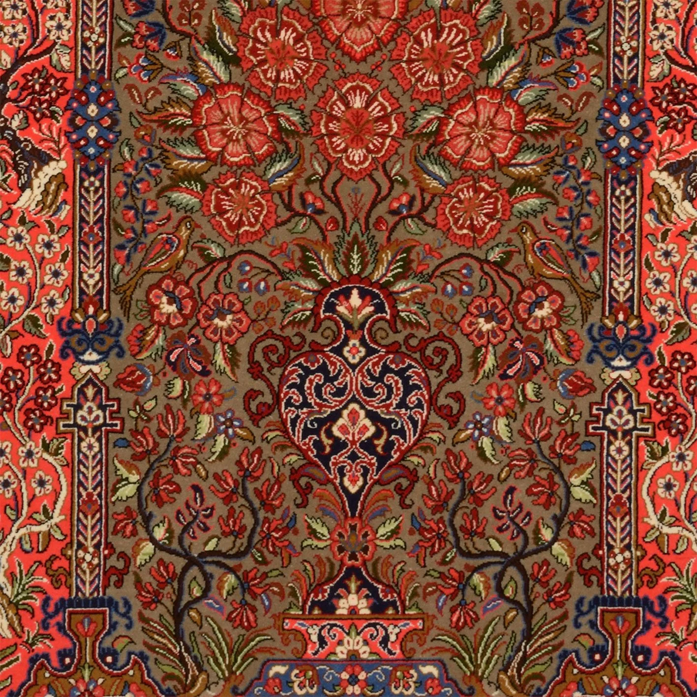 Qom Persian Rug 149 × 217 cm, Wool, hand-knotted