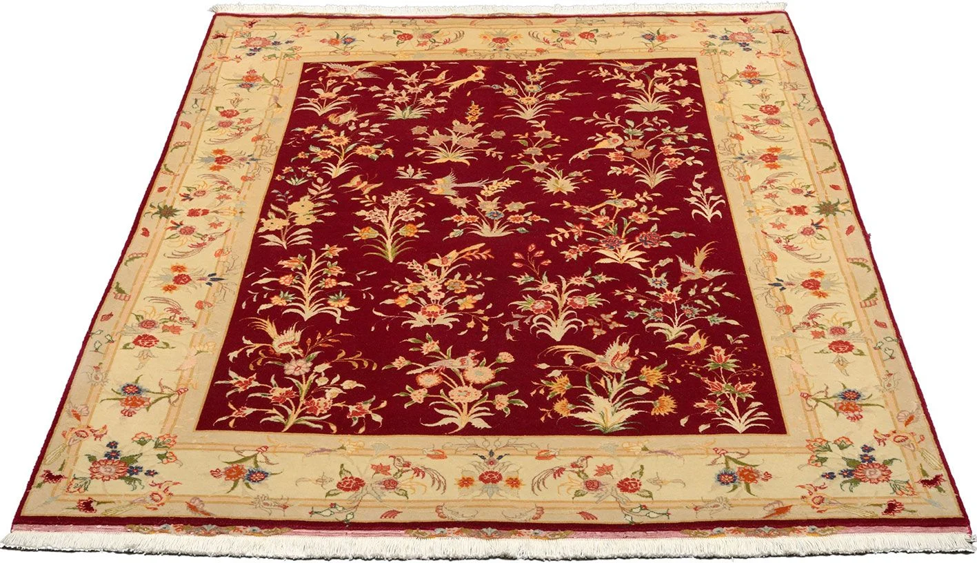 Tabriz Persian Rug 153 × 200 cm, Wool, hand-knotted