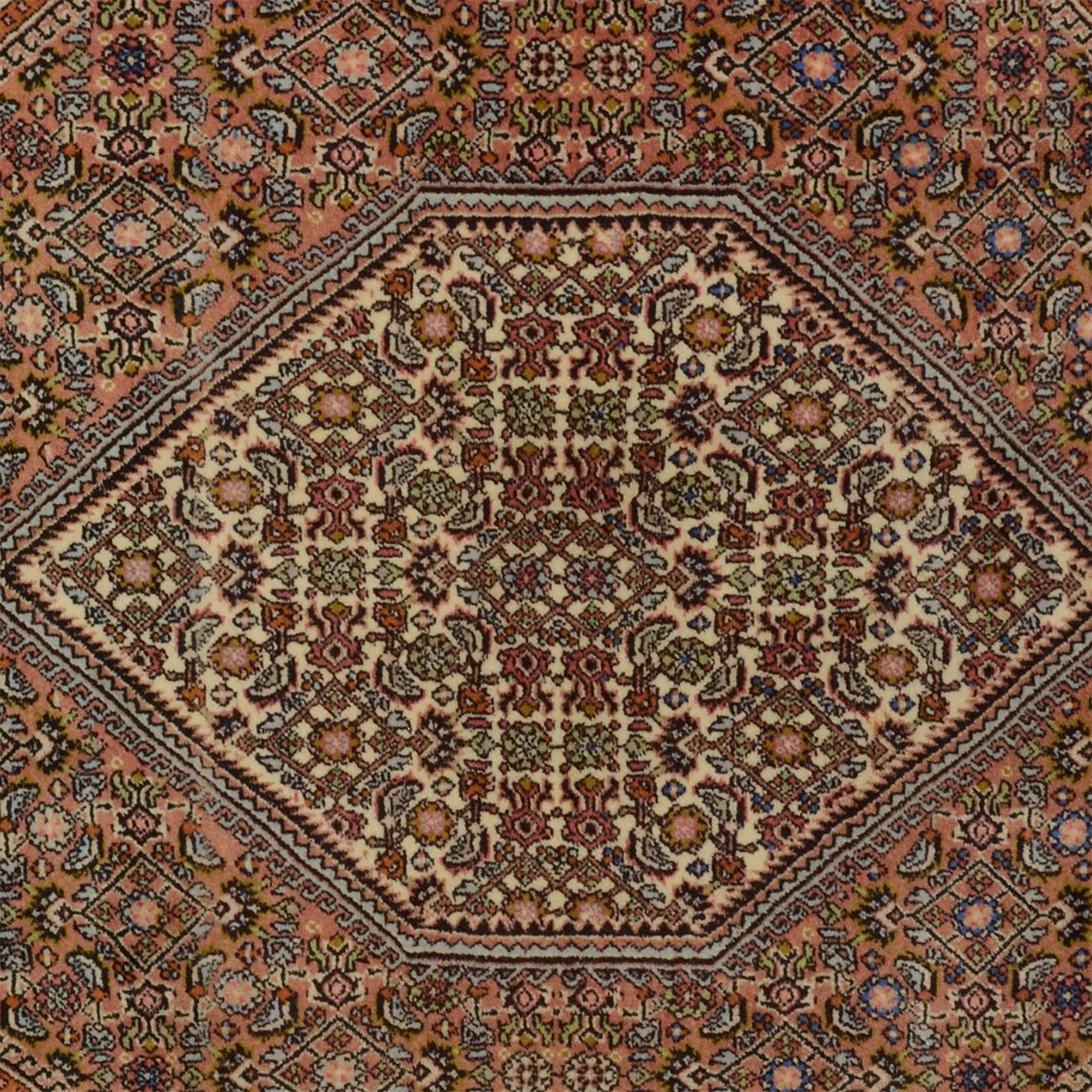 Bijar Persian Rug — hand-knotted, 120 × 176 cm, Wool