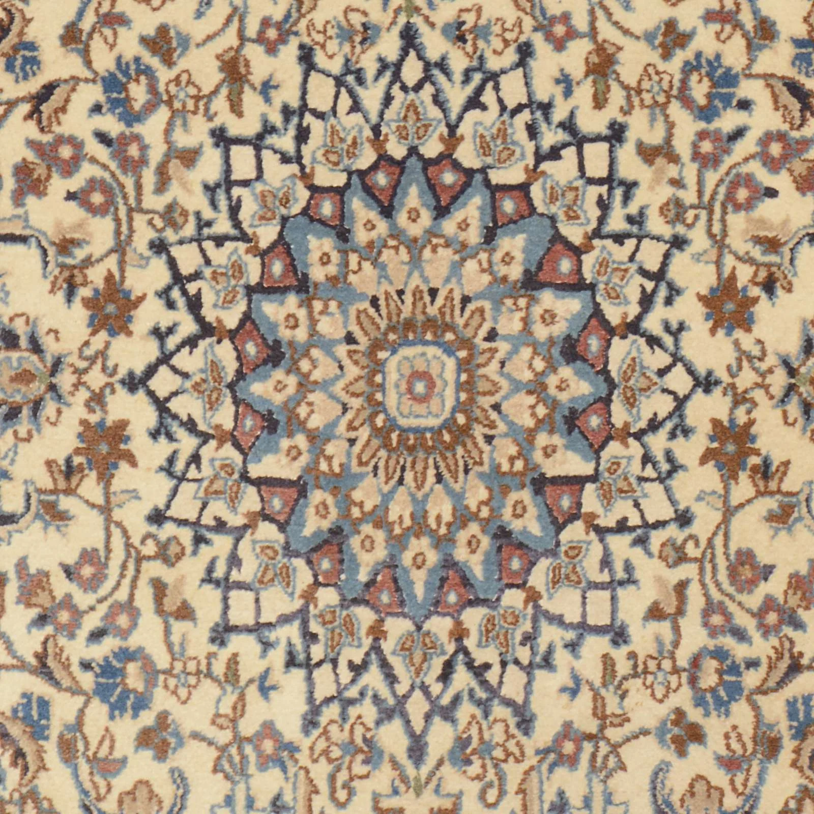 Nain Persian Rug 115 × 205 cm, Wool, hand-knotted