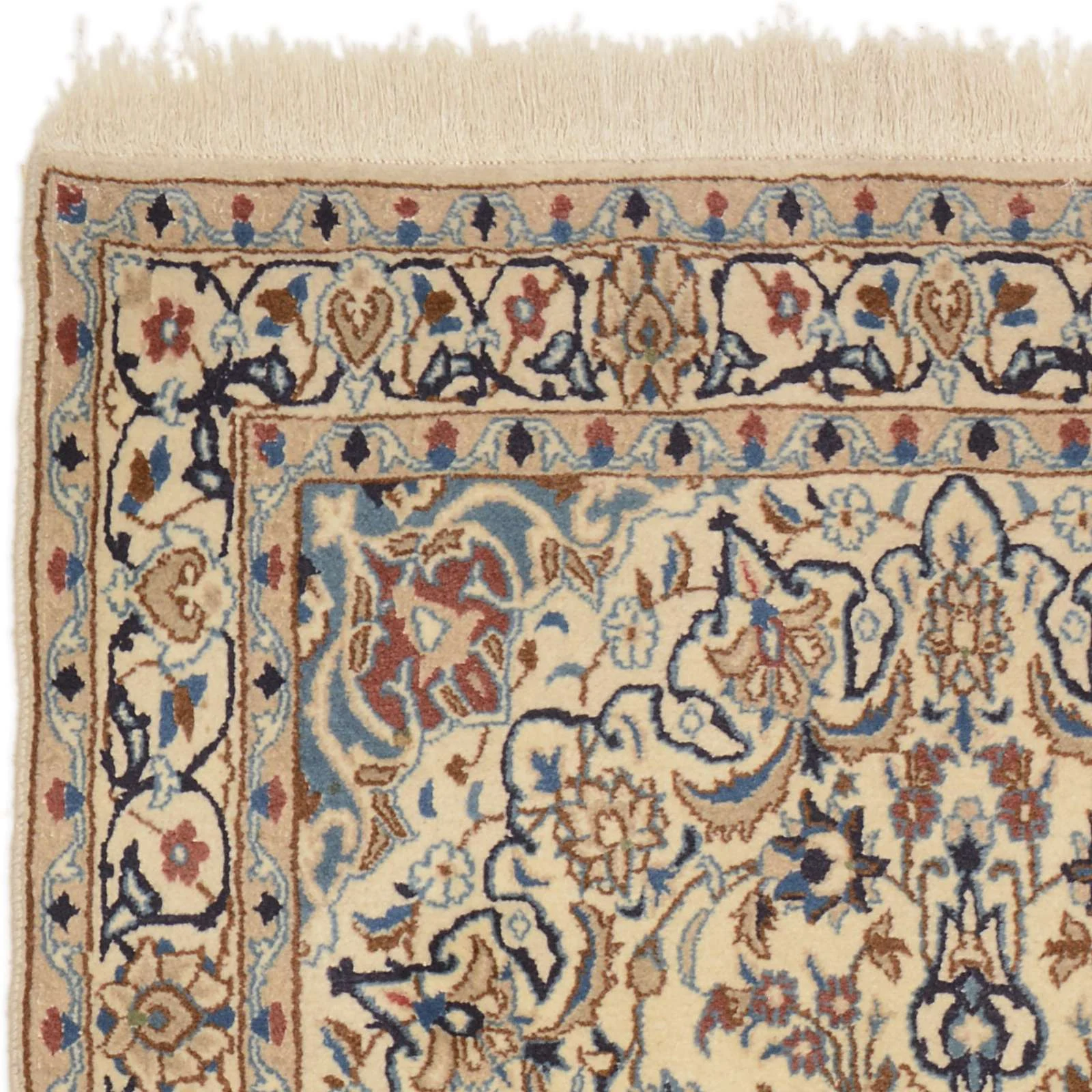 Nain Persian Rug 115 × 205 cm, Wool, hand-knotted