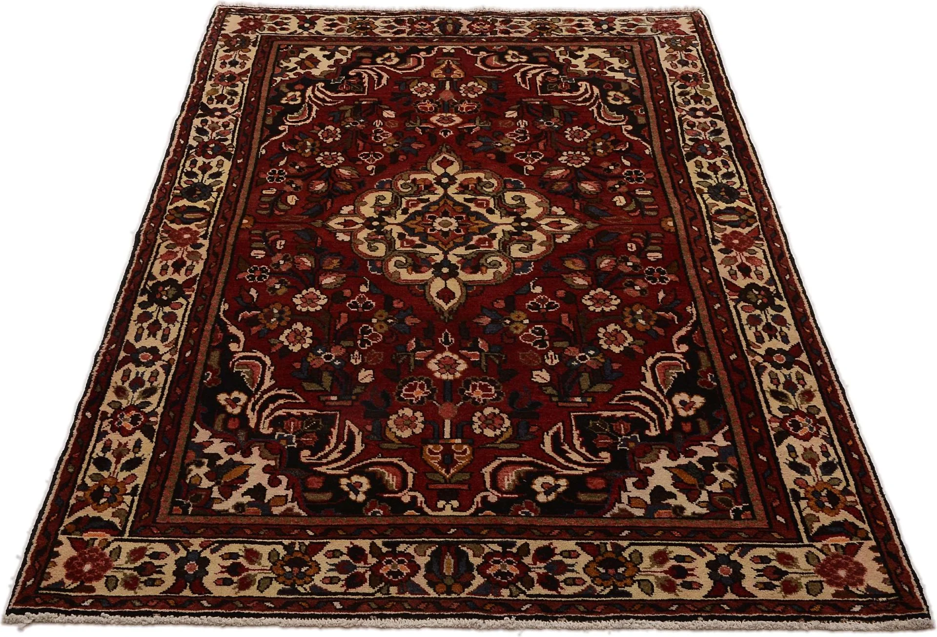 Hand-Knotted Wool Persian Rug, 154 × 263 cm