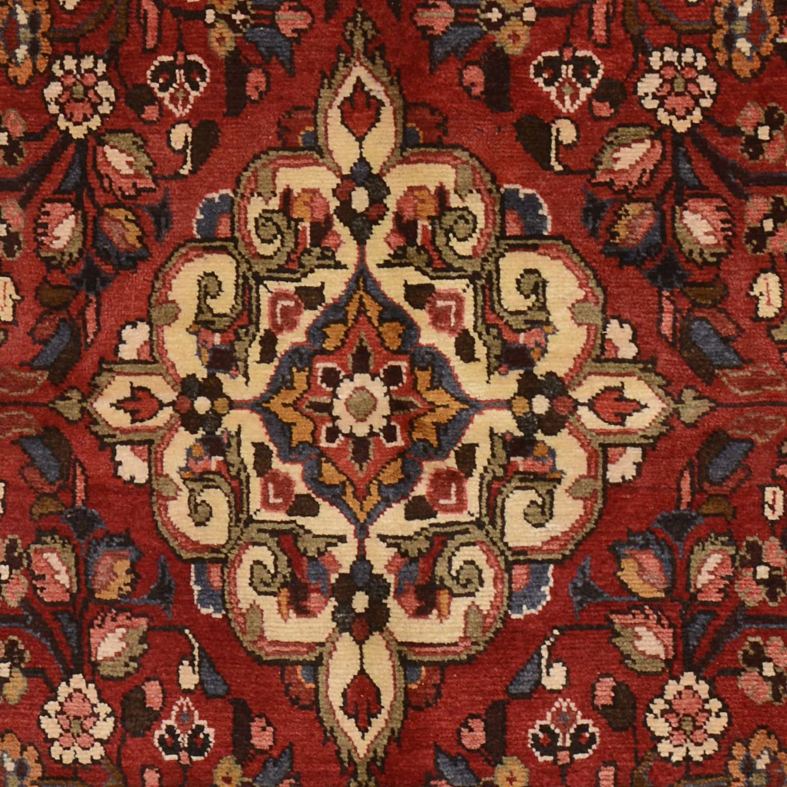 Hand-Knotted Wool Persian Rug, 154 × 263 cm