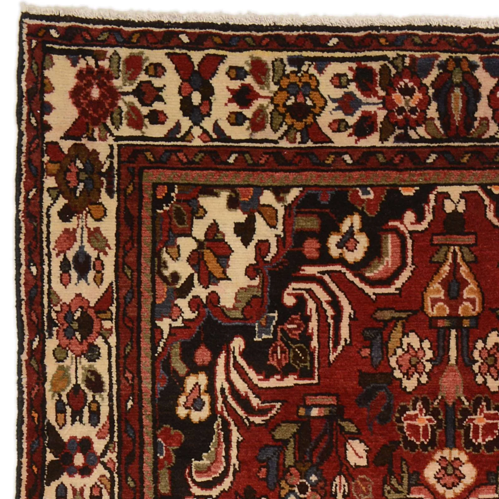 Hand-Knotted Wool Persian Rug, 154 × 263 cm