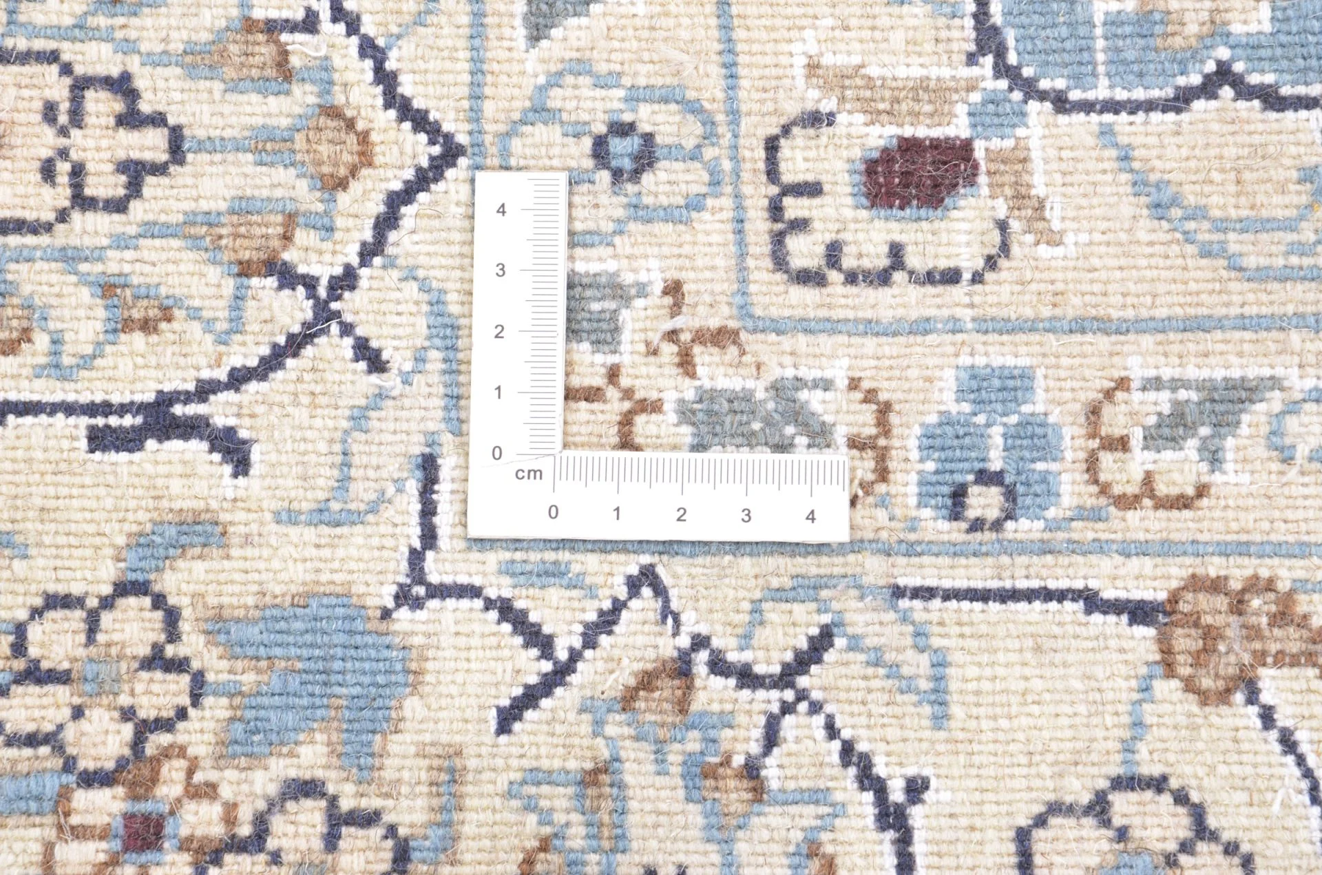 Nain Persian Rug 122 × 217 cm, Wool, hand-knotted