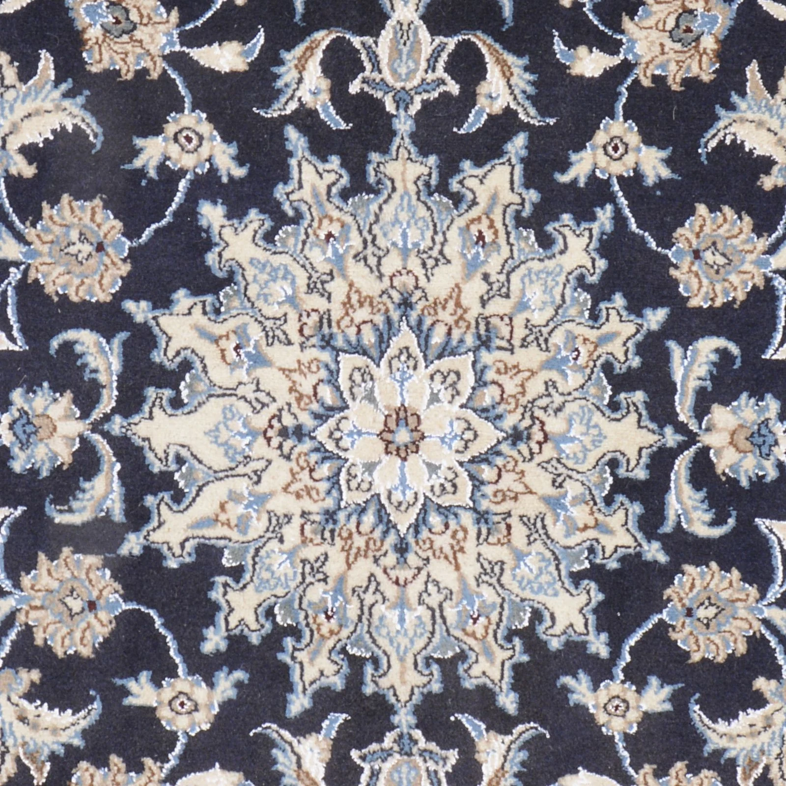 Nain Persian Rug 122 × 217 cm, Wool, hand-knotted
