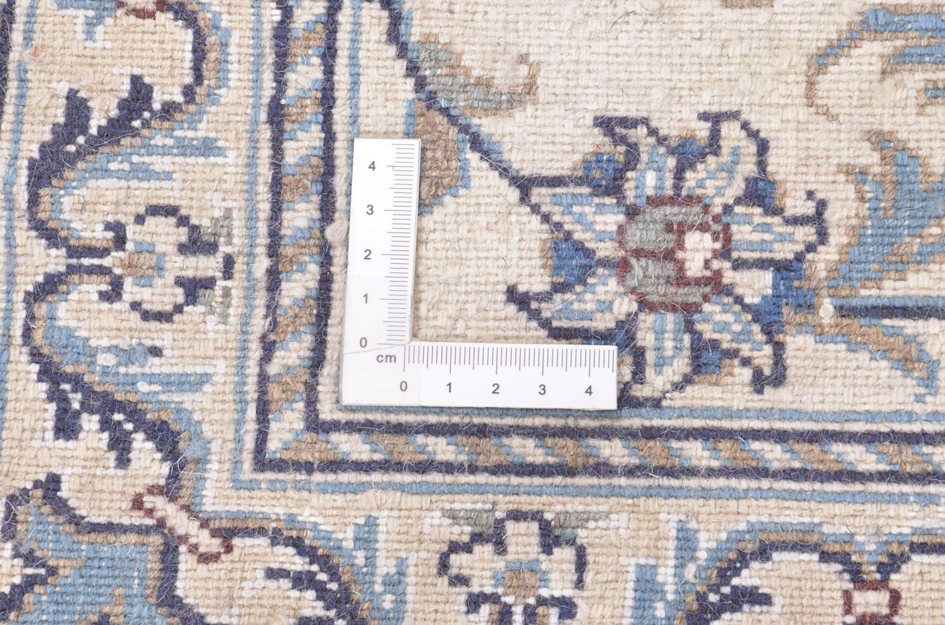 Nain Persian Rug — hand-knotted, 77 × 294 cm, Wool