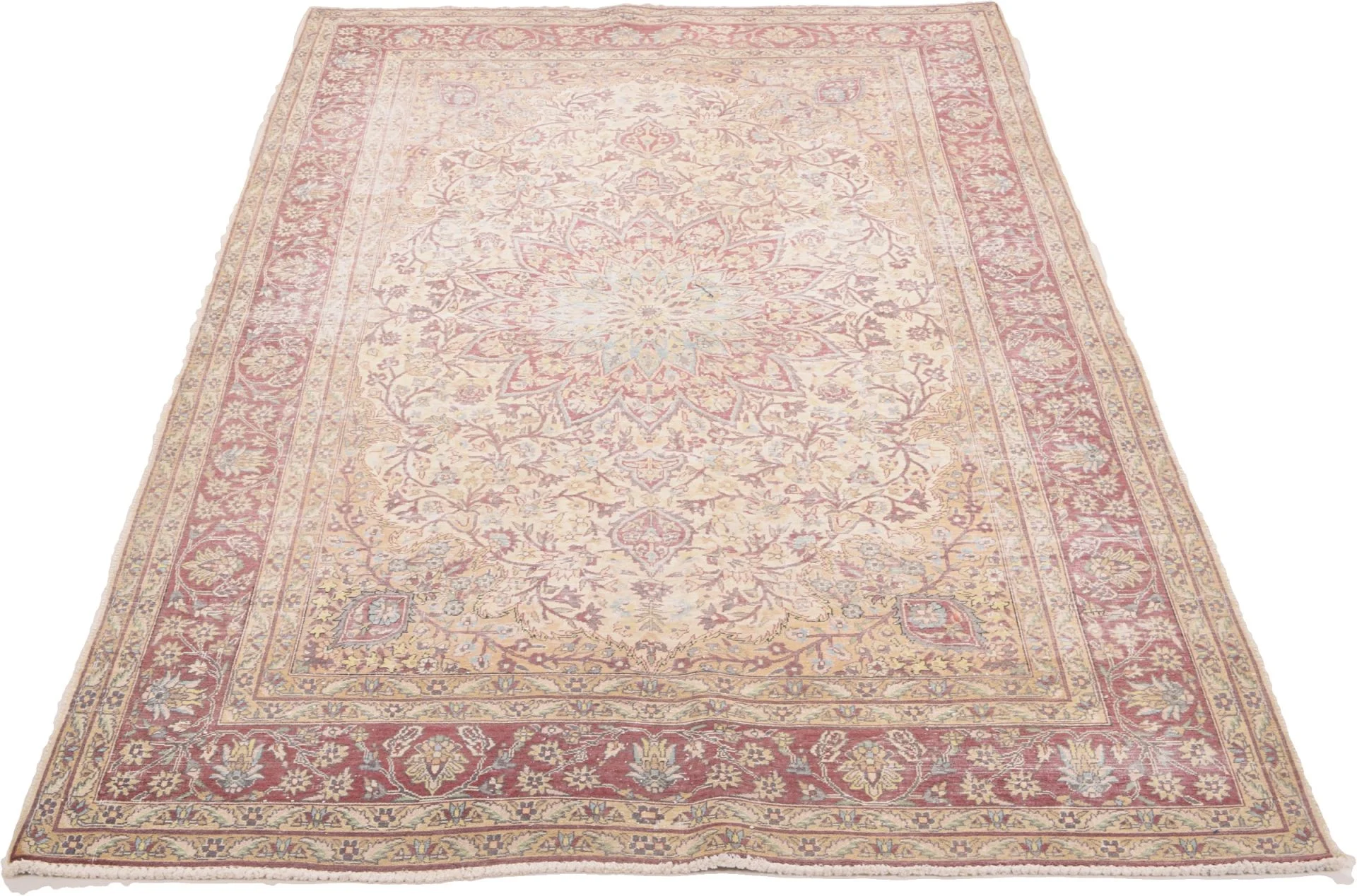 Pakistani Rug 135 × 217 cm, Wool, hand-knotted