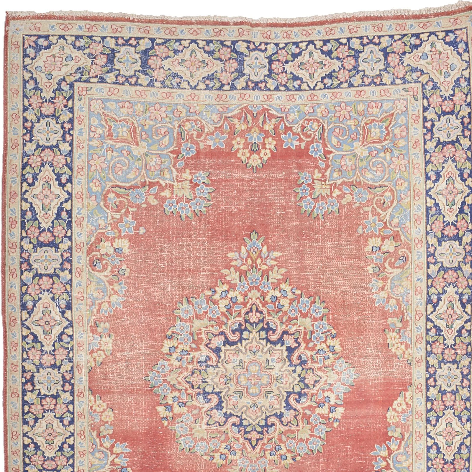 Hand-Knotted Wool Pakistani Rug, 152 × 217 cm