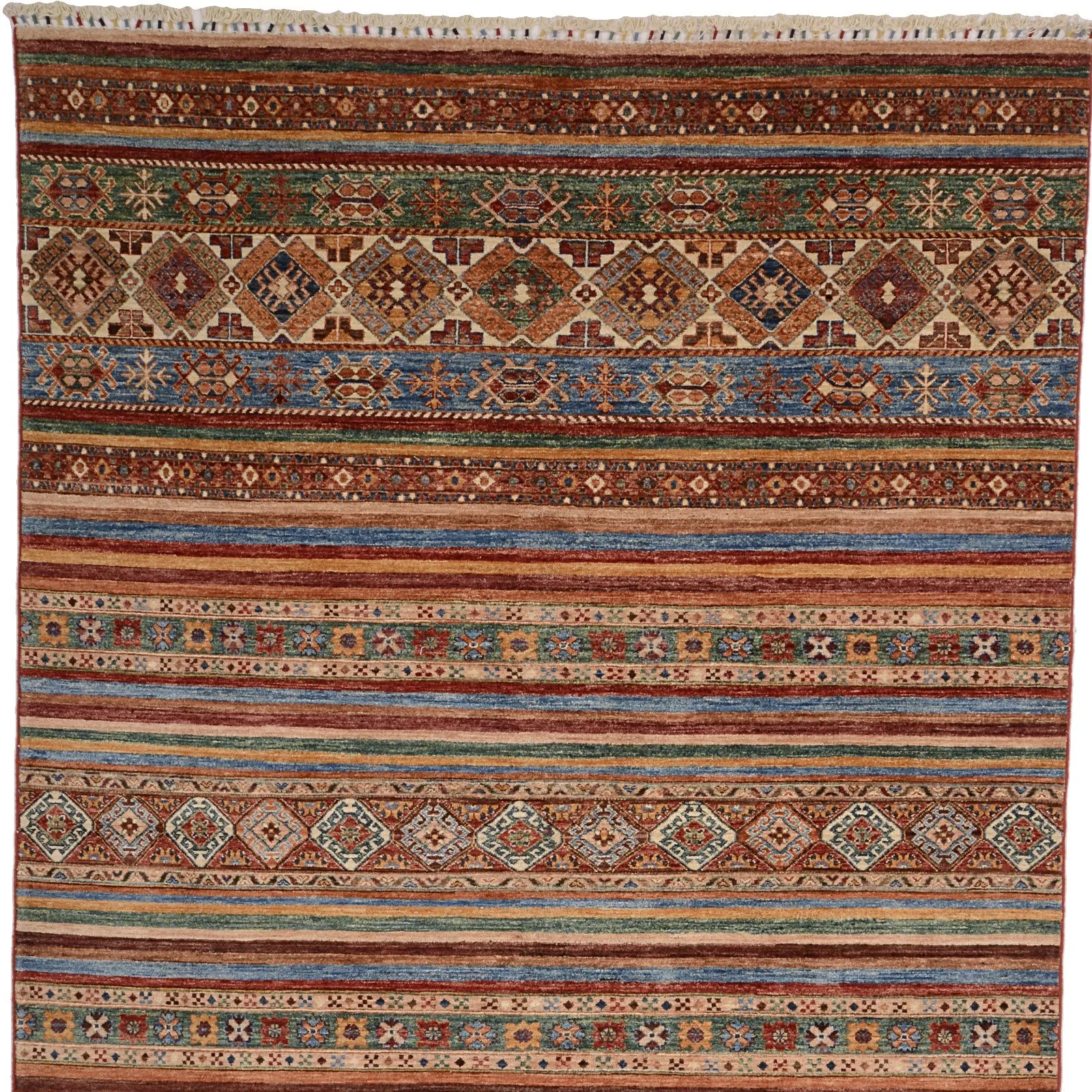 Samarkand Pakistani Rug 199 × 295 cm, Wool, hand-knotted