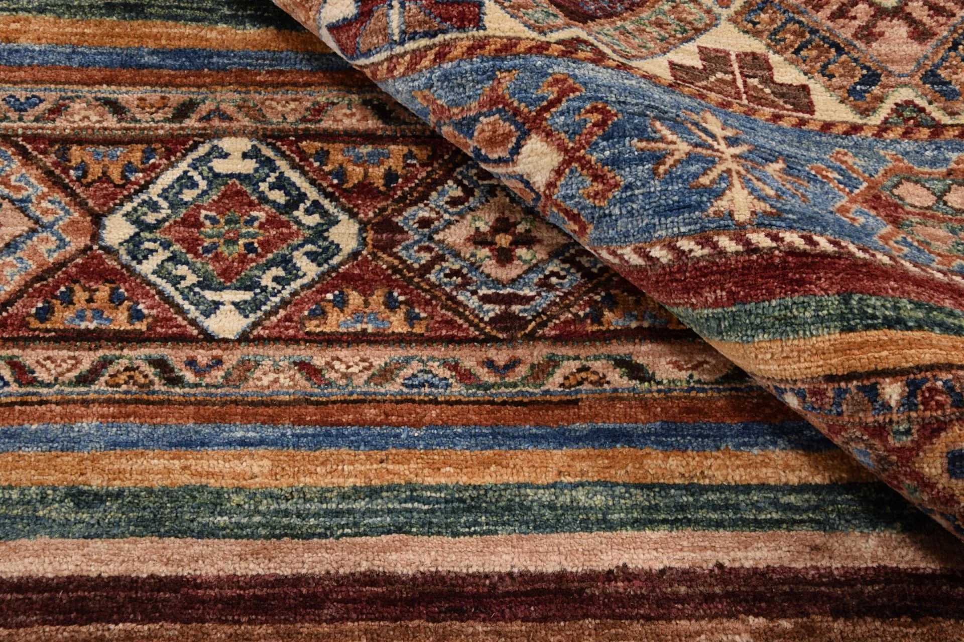 Samarkand Pakistani Rug 199 × 295 cm, Wool, hand-knotted