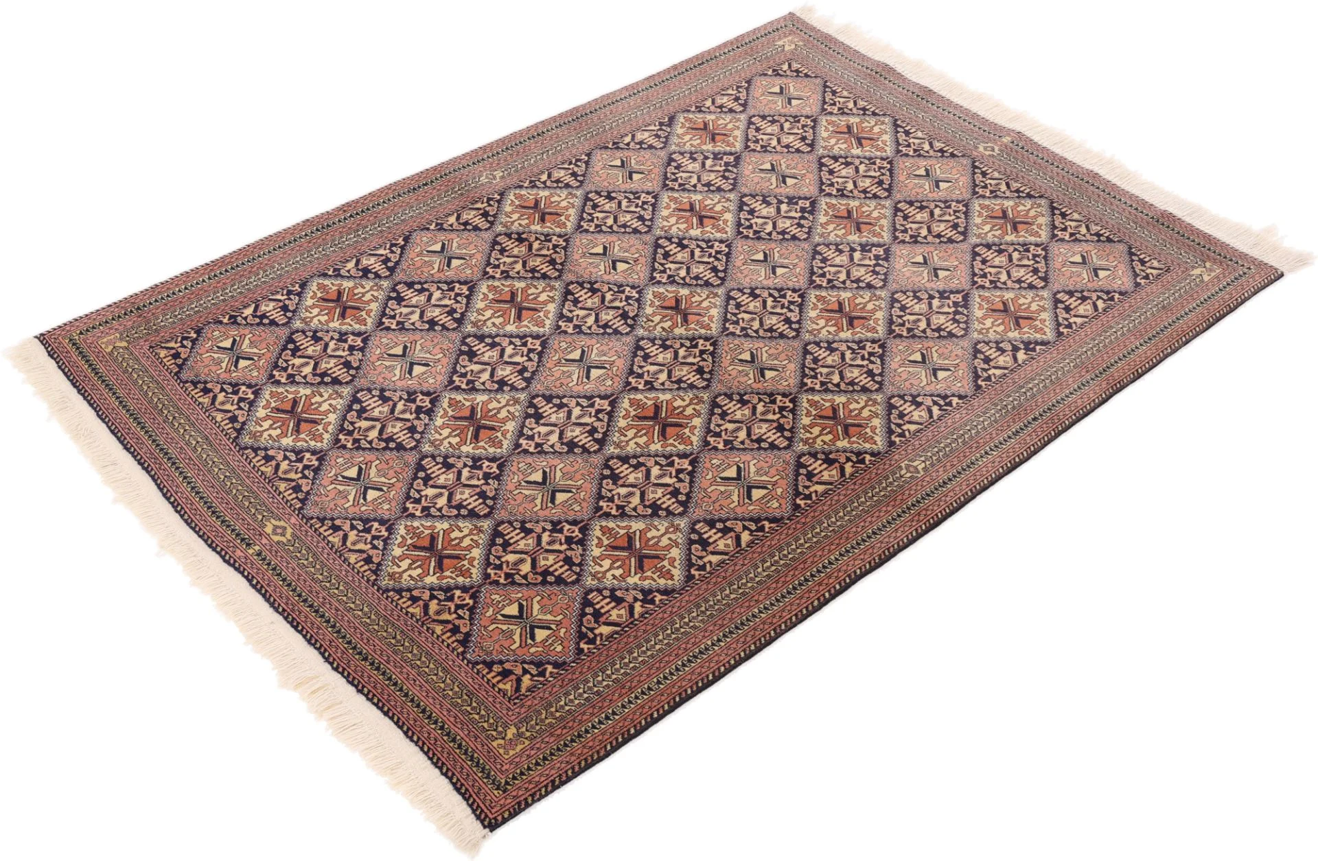 Tabriz Persian Rug — hand-knotted, 125 × 183 cm, Wool