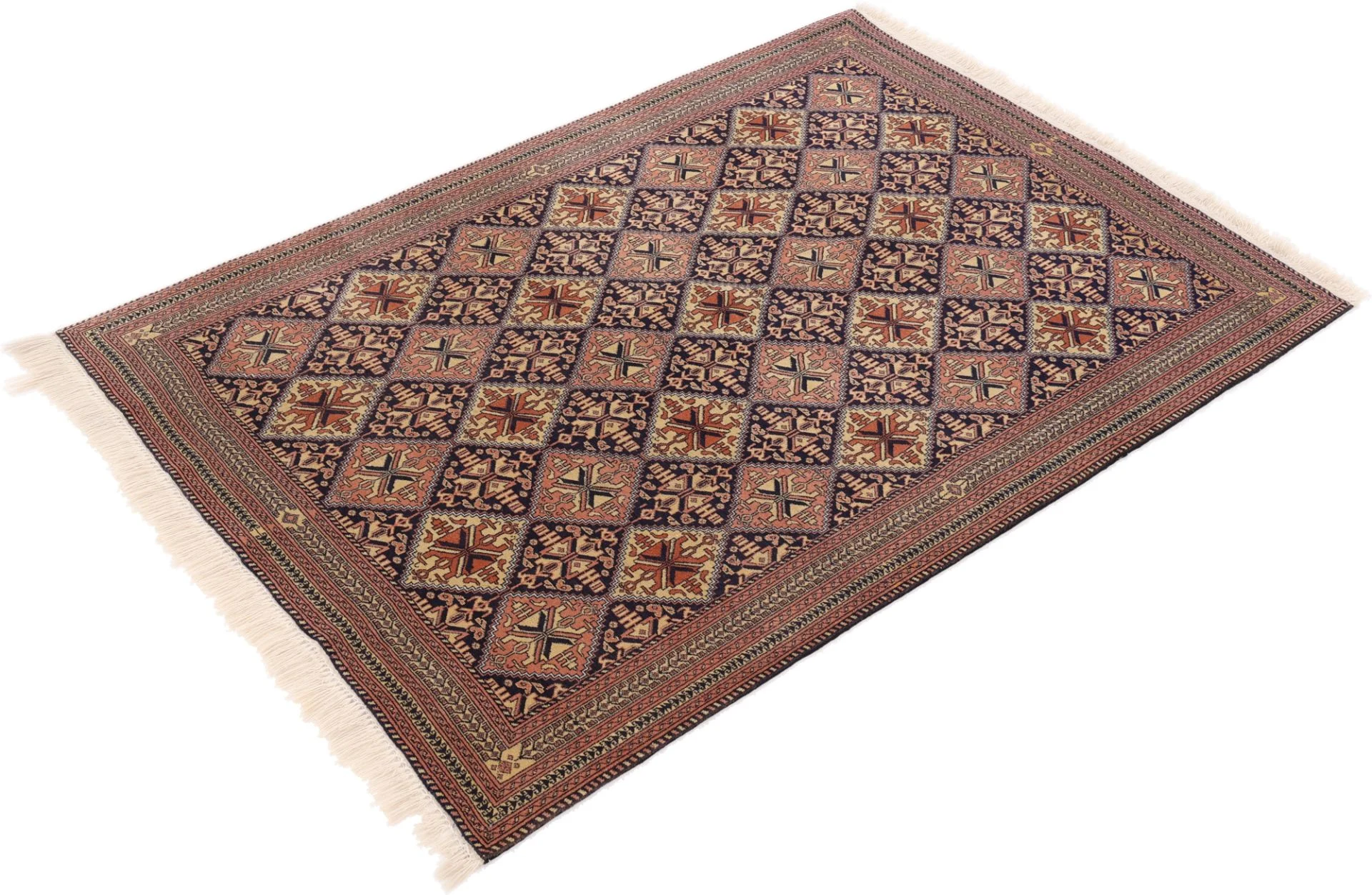 Tabriz Persian Rug — hand-knotted, 125 × 183 cm, Wool
