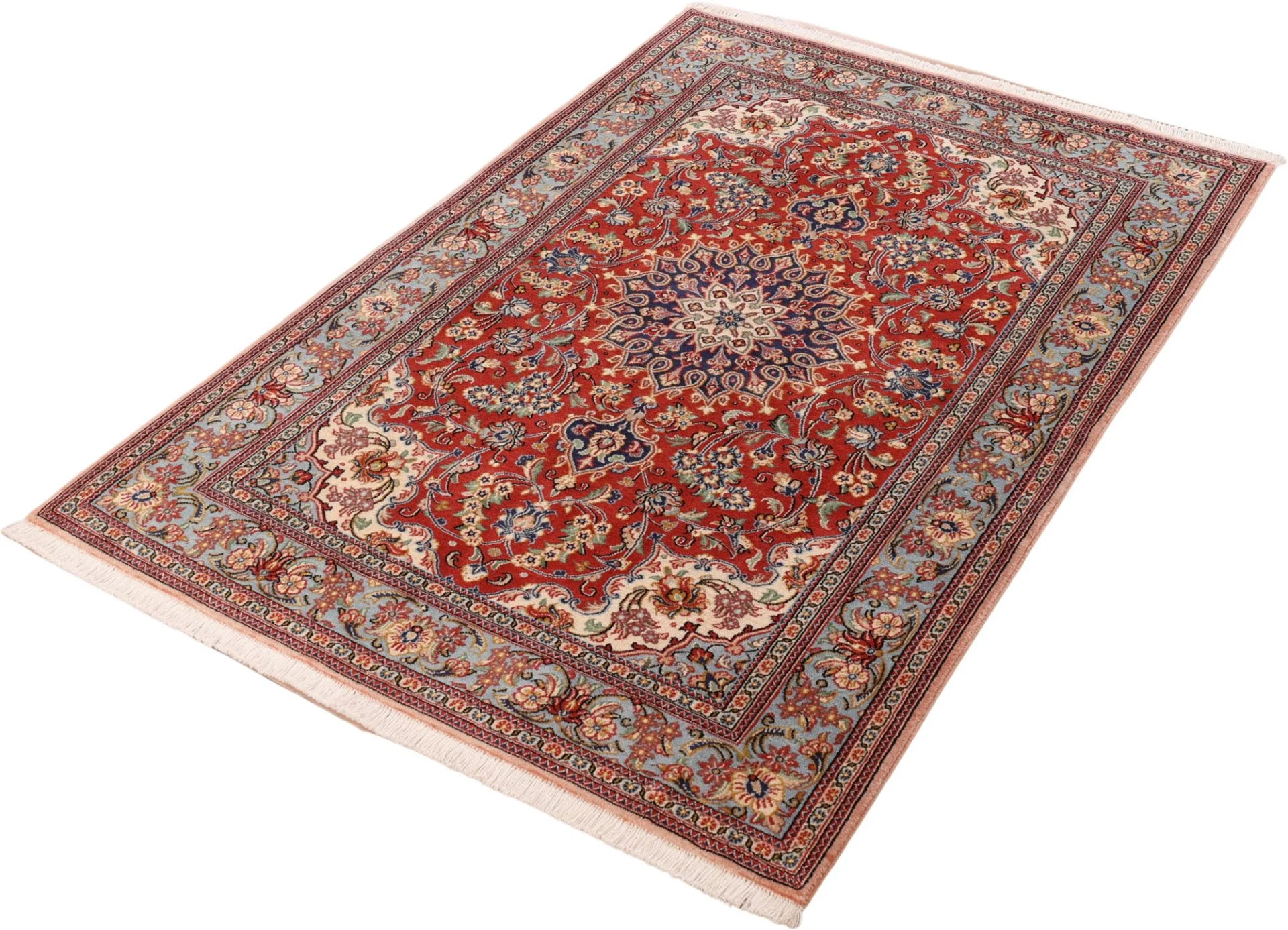 perserteppich-ghom-128-x-194-cm-schurwolle-handgeknupft-12 Qom Persian Rug — hand-knotted, 128 × 194 cm, Wool