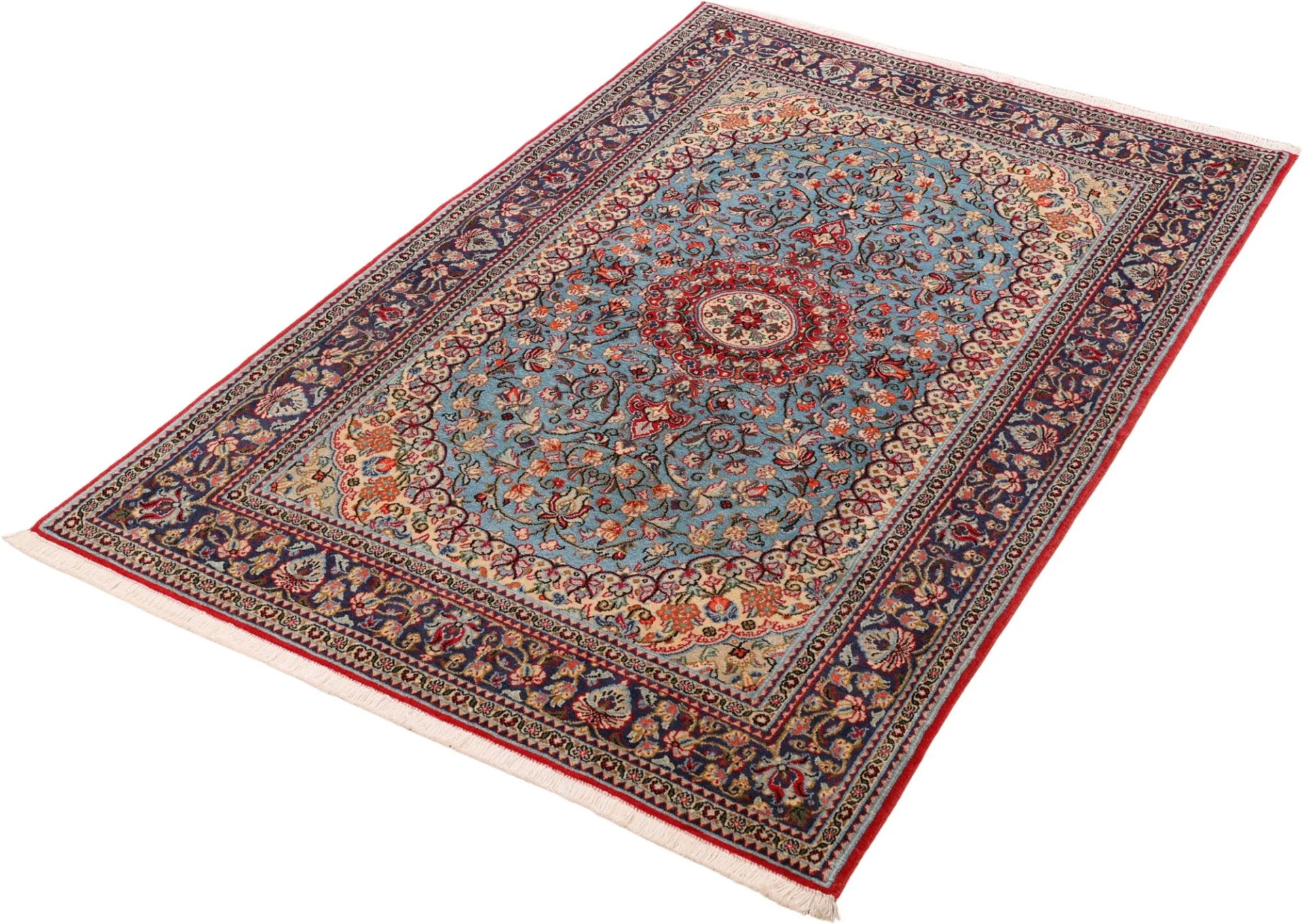 Qom Persian Rug — hand-knotted, 119 × 184 cm, Wool