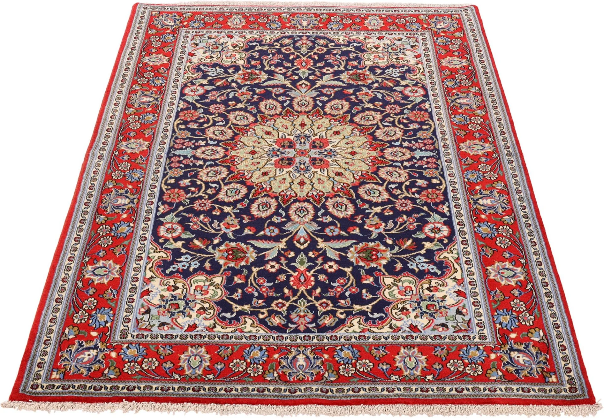 Qom Persian Rug 120 × 186 cm, Wool, hand-knotted