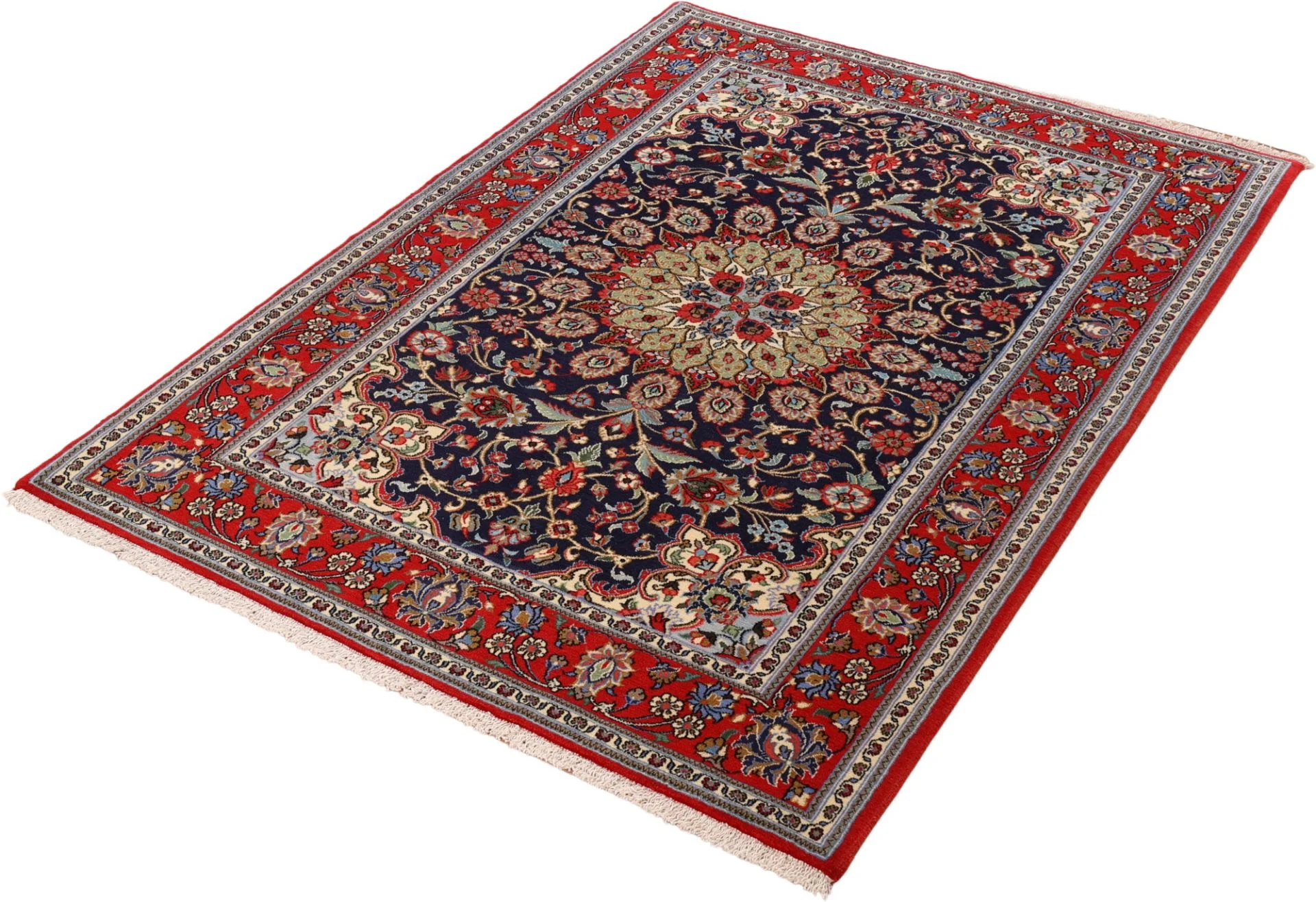 Qom Persian Rug 120 × 186 cm, Wool, hand-knotted