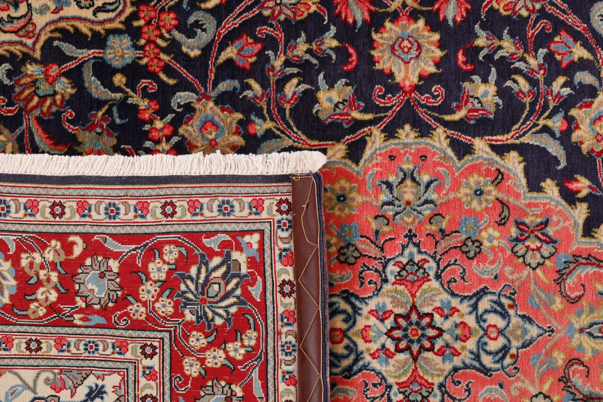 Qom Persian Rug — hand-knotted, 137 × 203 cm, Wool
