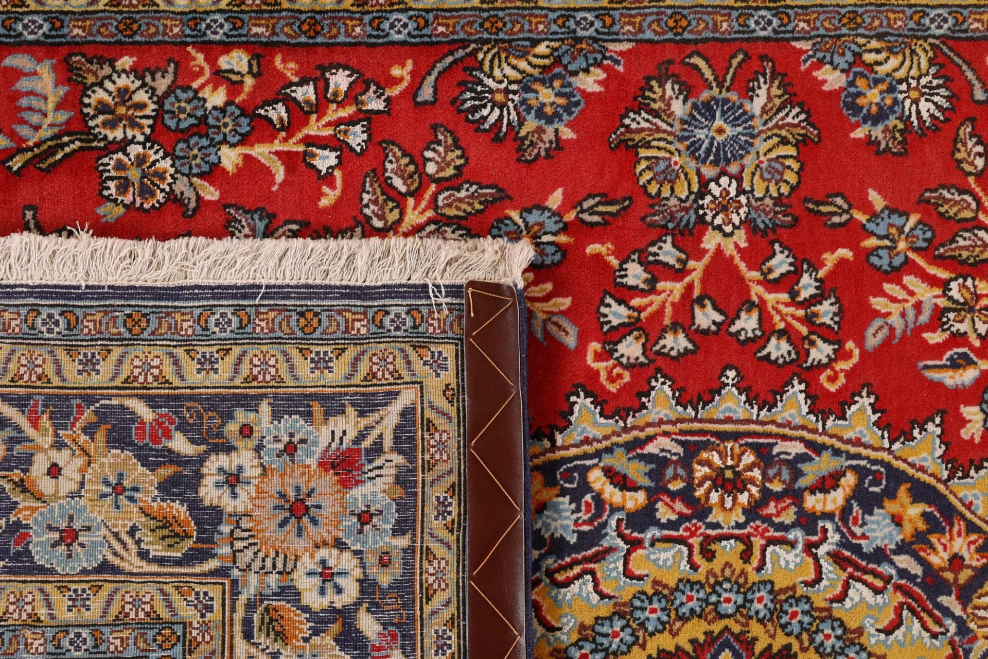 Qom Persian Rug — hand-knotted, 144 × 216 cm, Wool