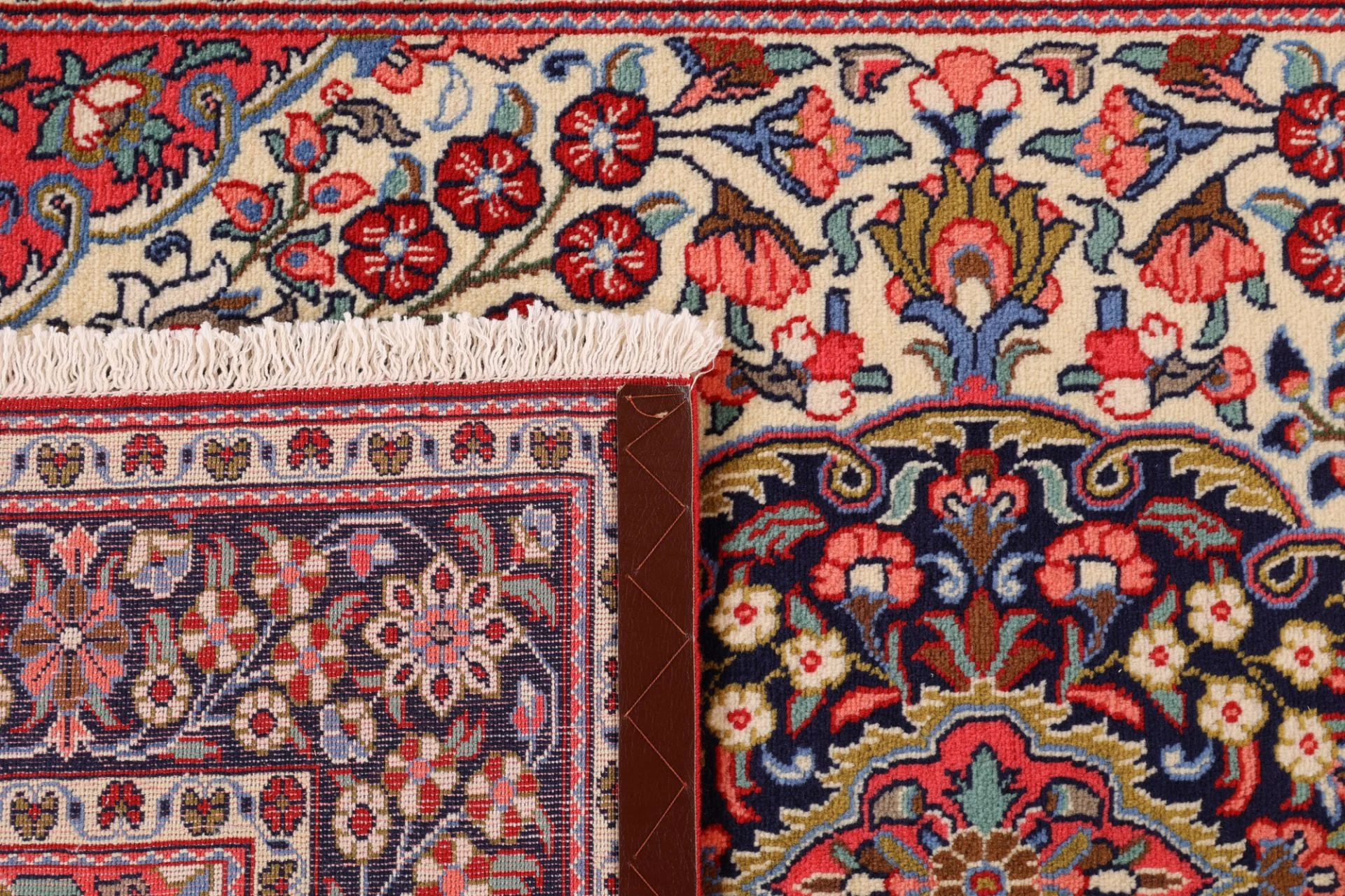 Qom Persian Rug 131 × 199 cm, Wool, hand-knotted