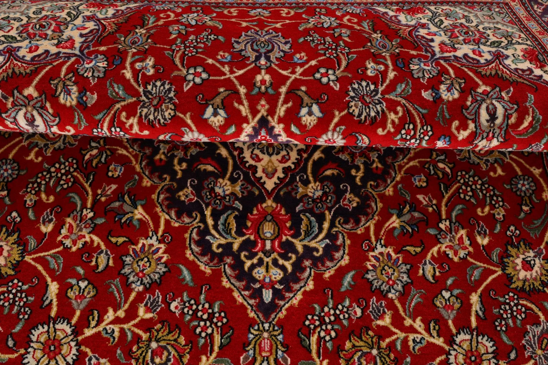 Qom Persian Rug 146 × 216 cm, Wool, hand-knotted