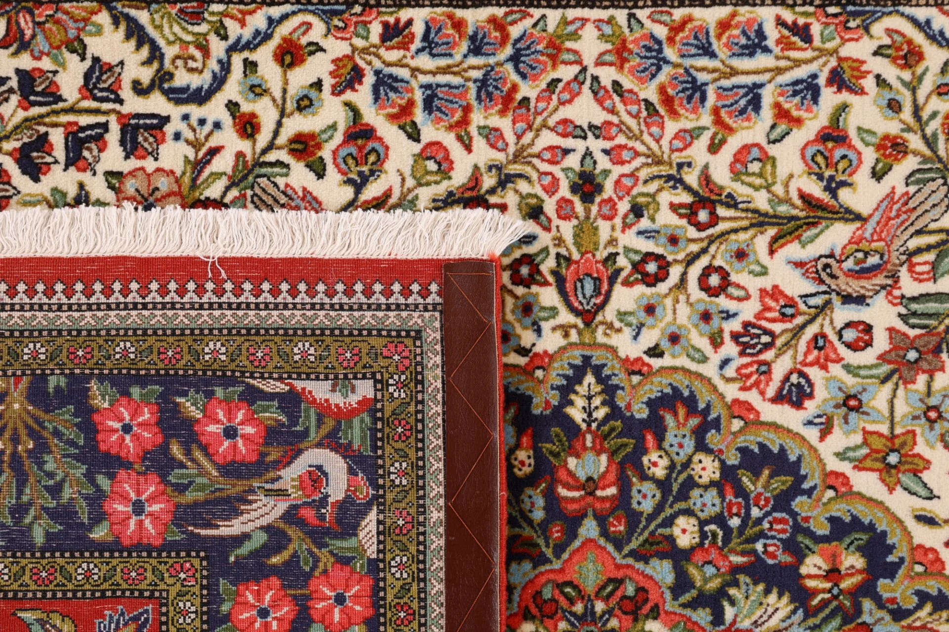 Qom Persian Rug — hand-knotted, 137 × 201 cm, Wool