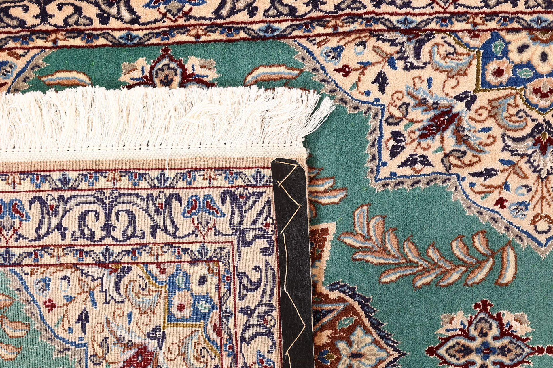 Nain Persian Rug 81 × 400 cm, Wool, hand-knotted